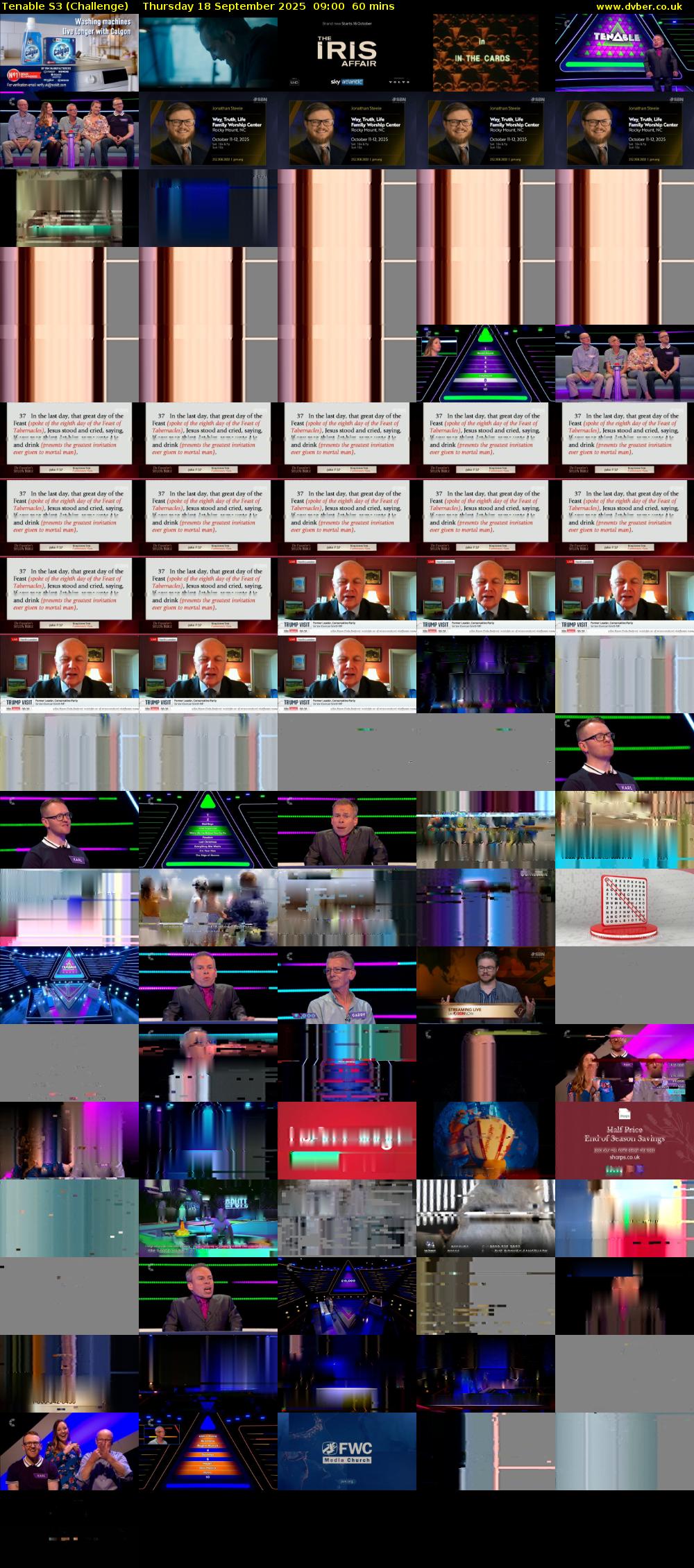 Tenable S3 (Challenge) Thursday 18 September 2025 09:00 - 10:00