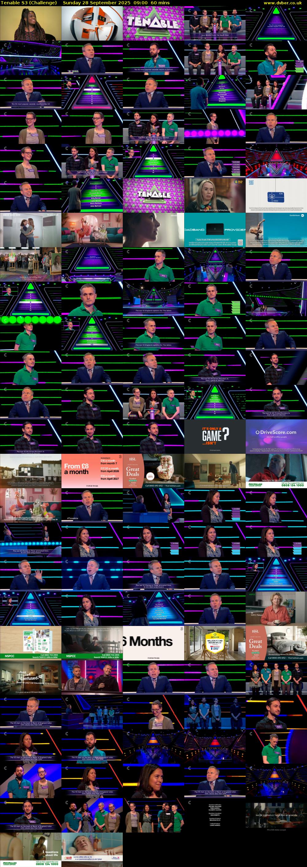 Tenable S3 (Challenge) Sunday 28 September 2025 09:00 - 10:00