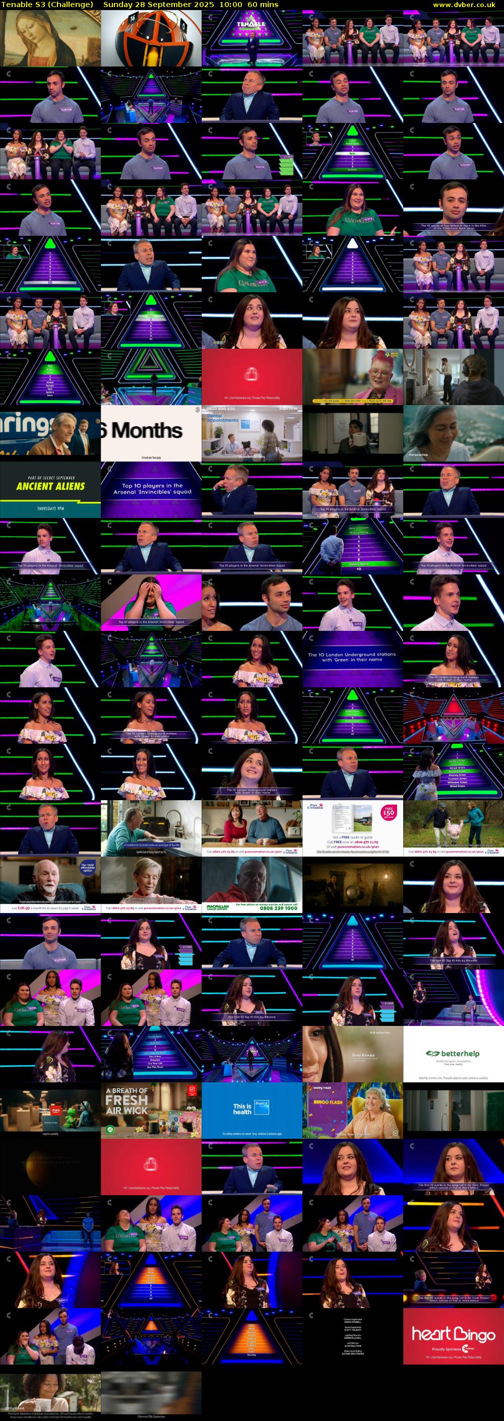 Tenable S3 (Challenge) Sunday 28 September 2025 10:00 - 11:00