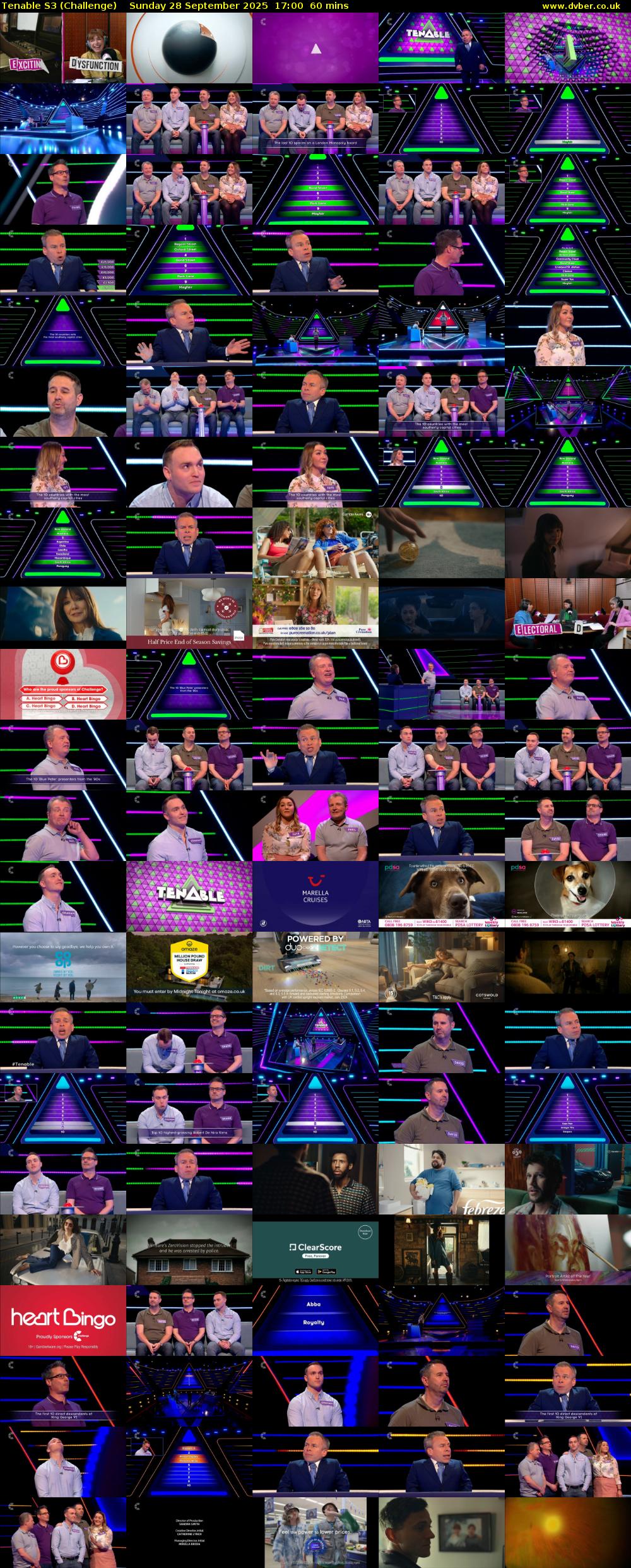 Tenable S3 (Challenge) Sunday 28 September 2025 17:00 - 18:00