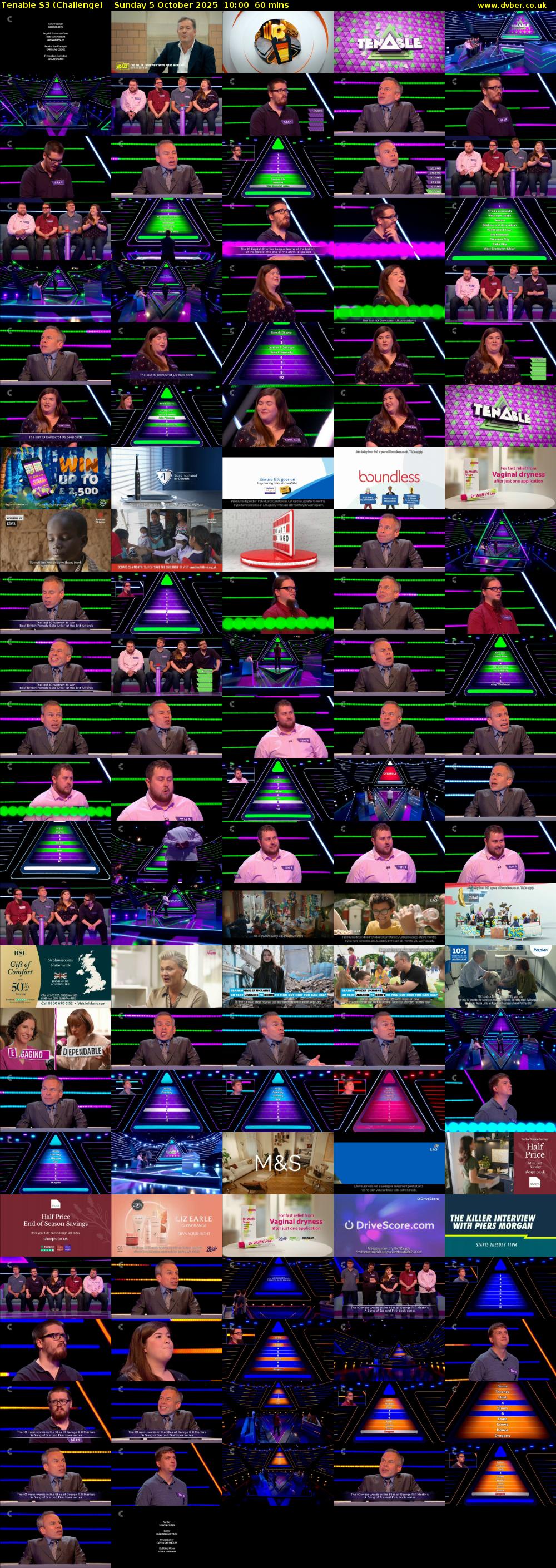 Tenable S3 (Challenge) Sunday 5 October 2025 10:00 - 11:00