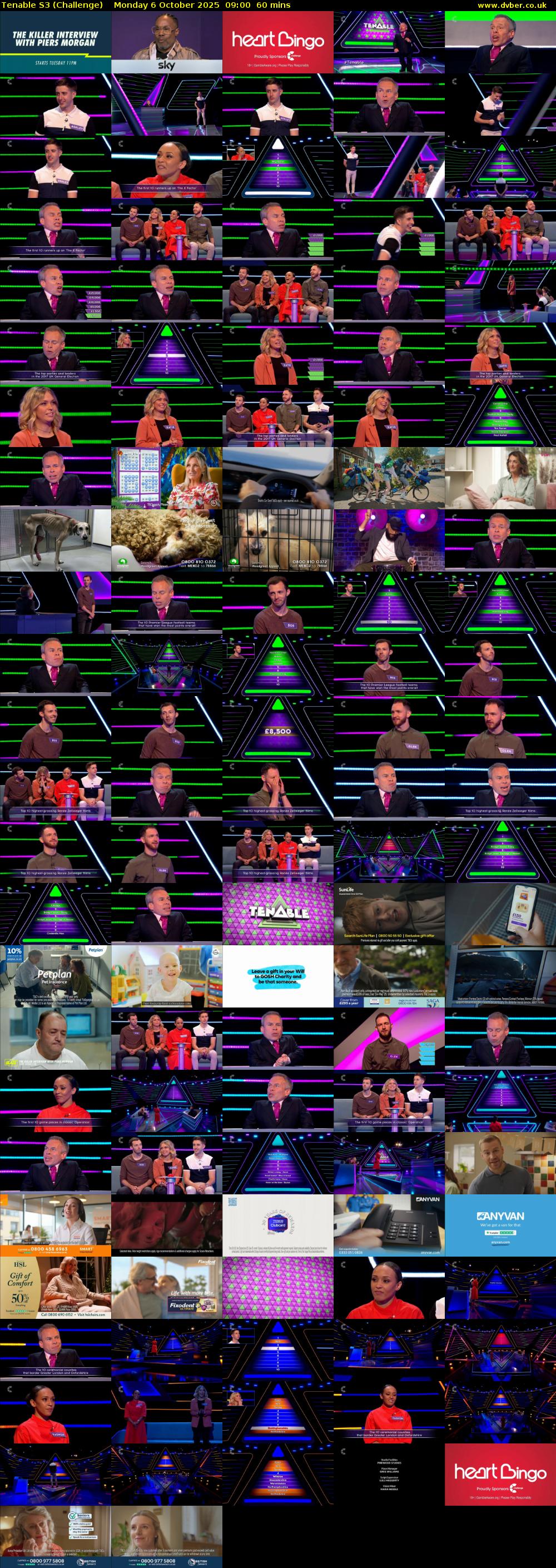 Tenable S3 (Challenge) Monday 6 October 2025 09:00 - 10:00