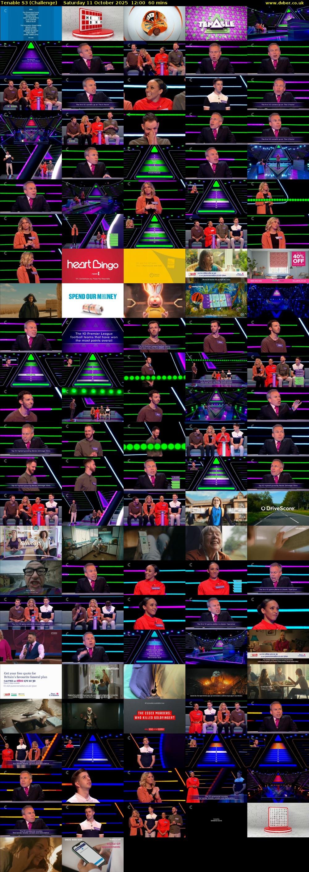 Tenable S3 (Challenge) Saturday 11 October 2025 12:00 - 13:00