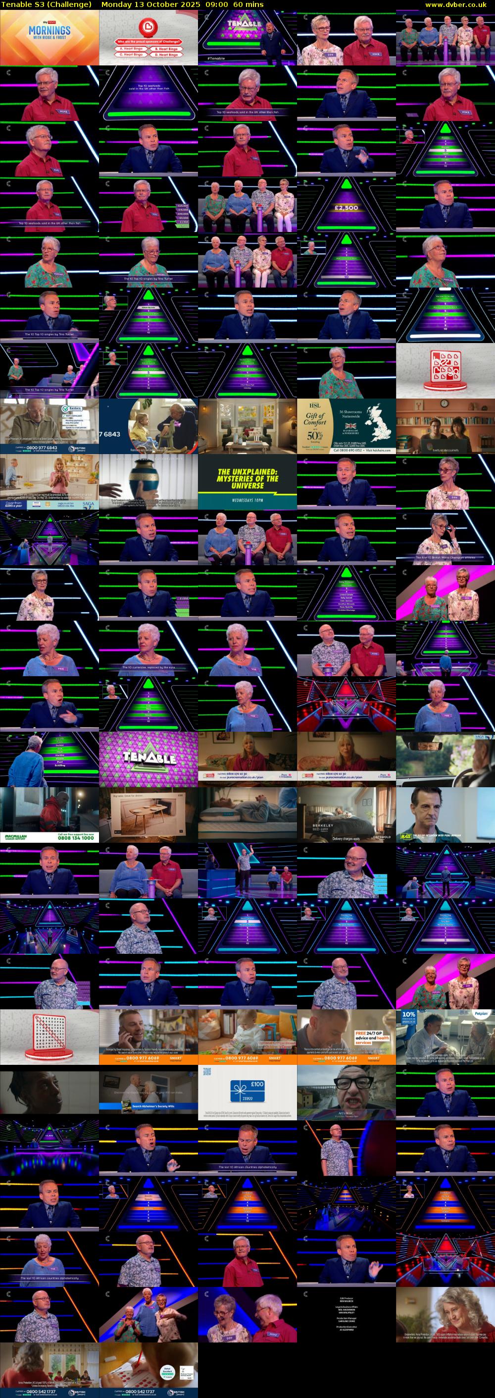 Tenable S3 (Challenge) Monday 13 October 2025 09:00 - 10:00