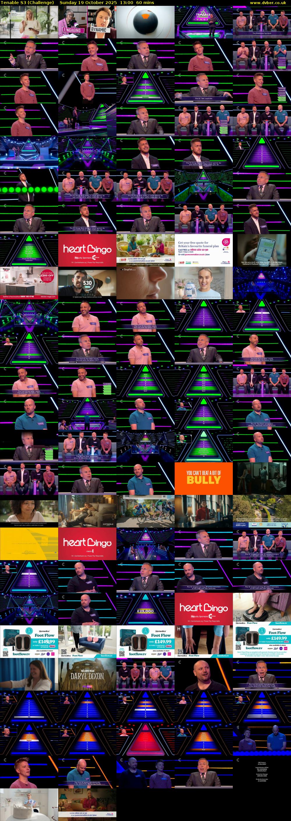 Tenable S3 (Challenge) Sunday 19 October 2025 13:00 - 14:00