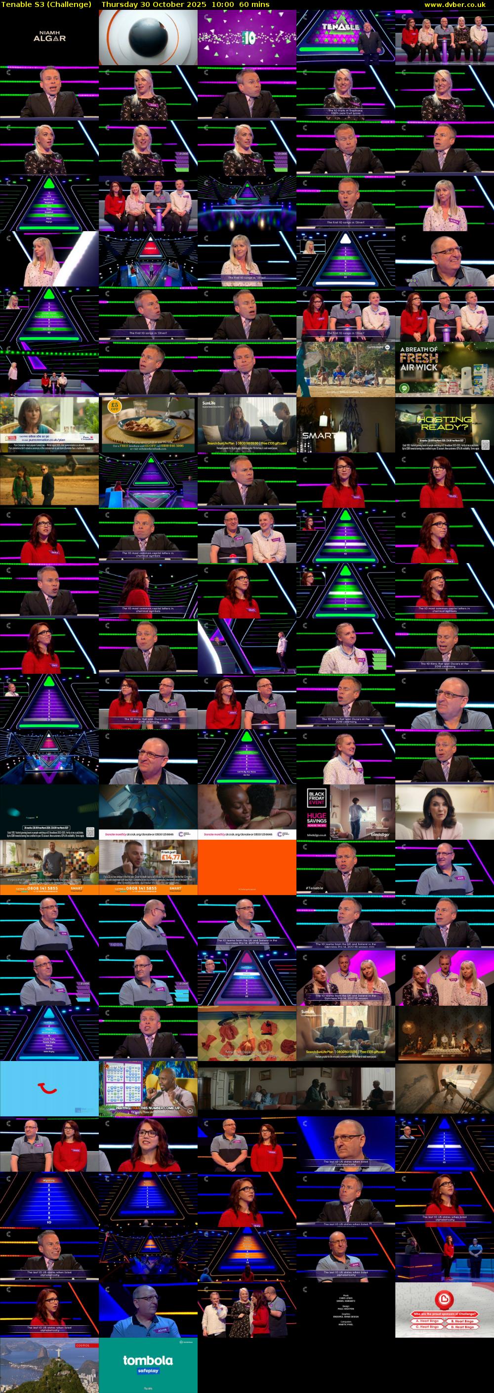 Tenable S3 (Challenge) Thursday 30 October 2025 10:00 - 11:00