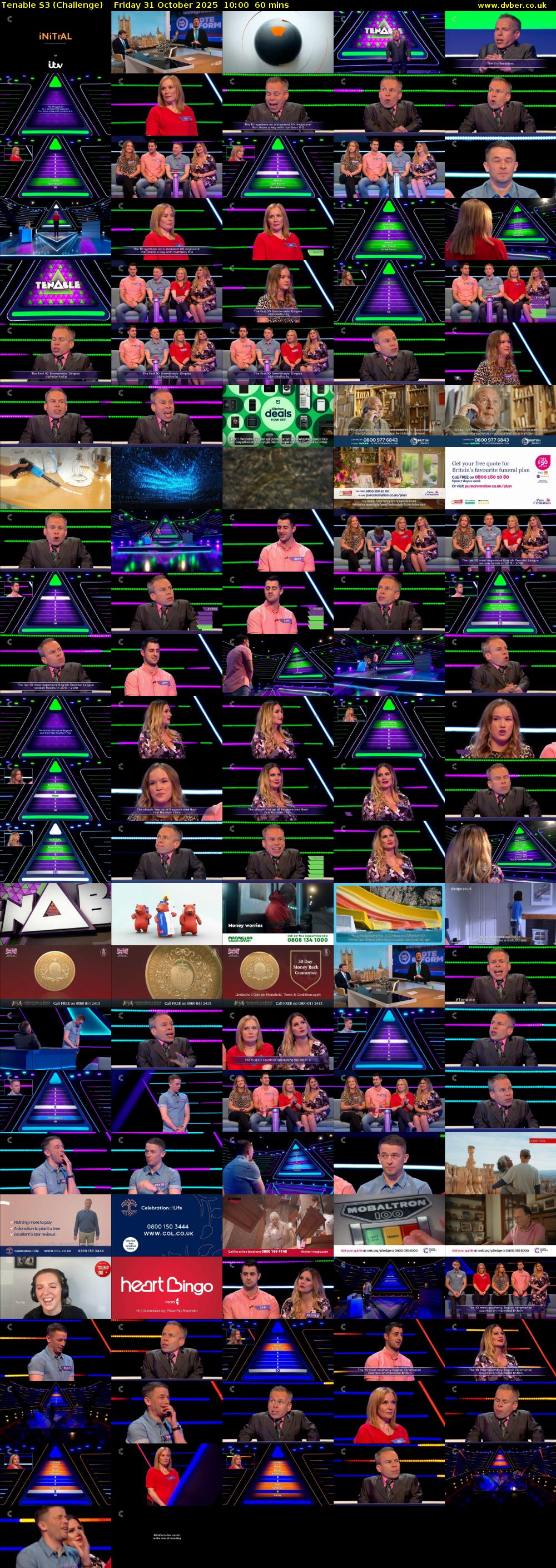 Tenable S3 (Challenge) Friday 31 October 2025 10:00 - 11:00