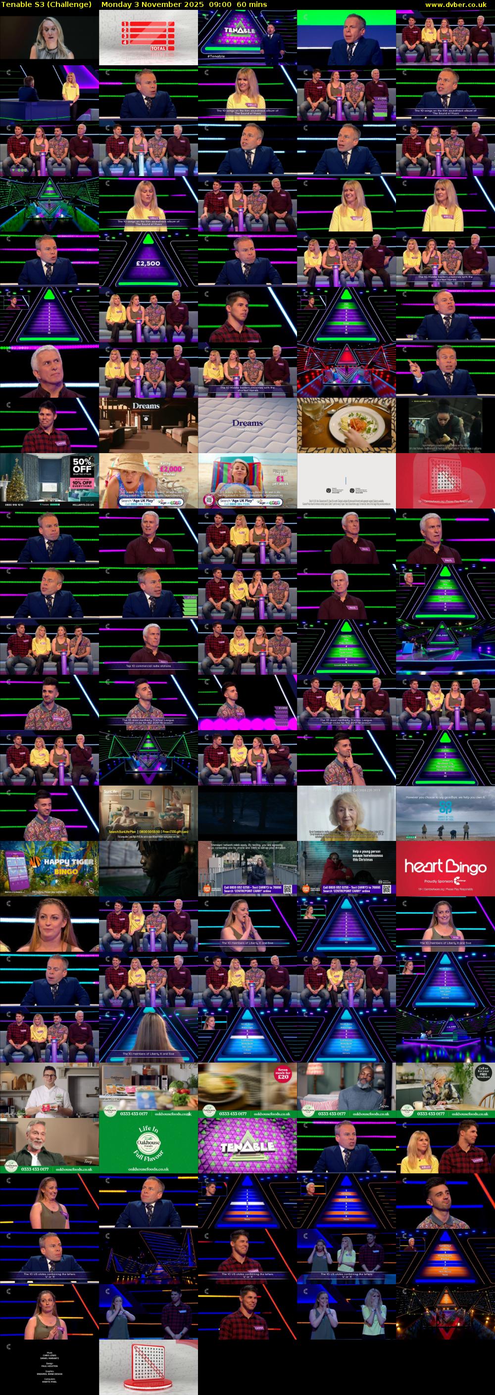 Tenable S3 (Challenge) Monday 3 November 2025 09:00 - 10:00