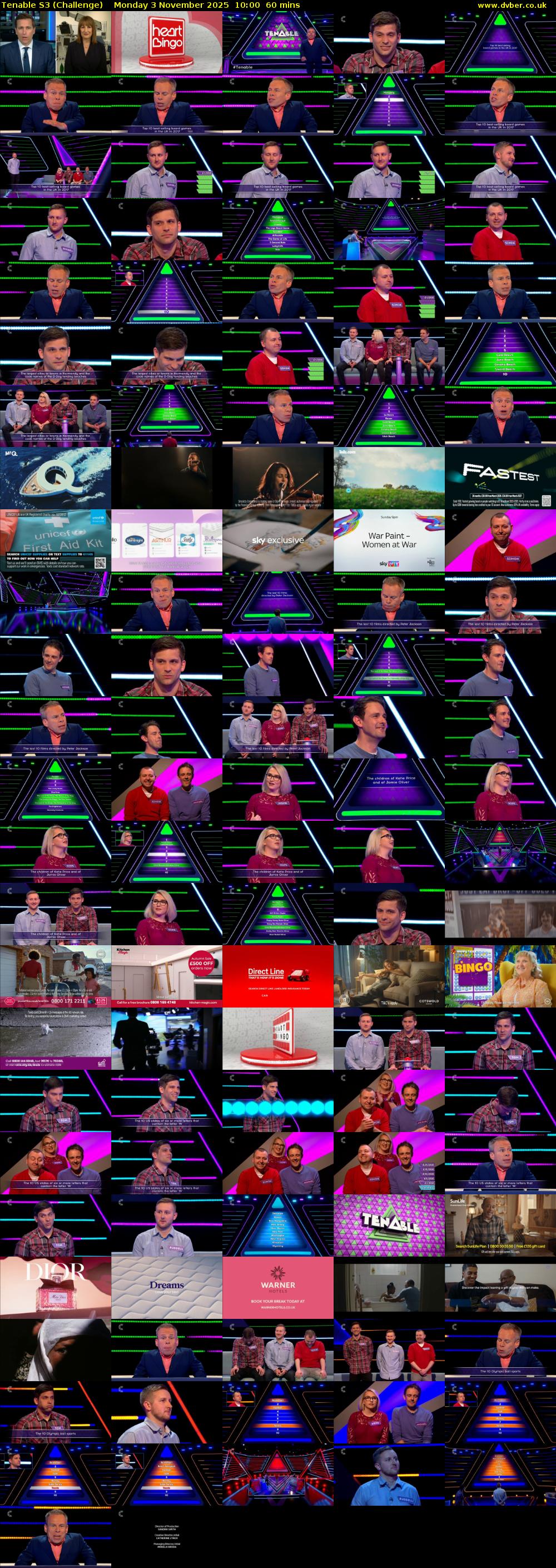 Tenable S3 (Challenge) Monday 3 November 2025 10:00 - 11:00