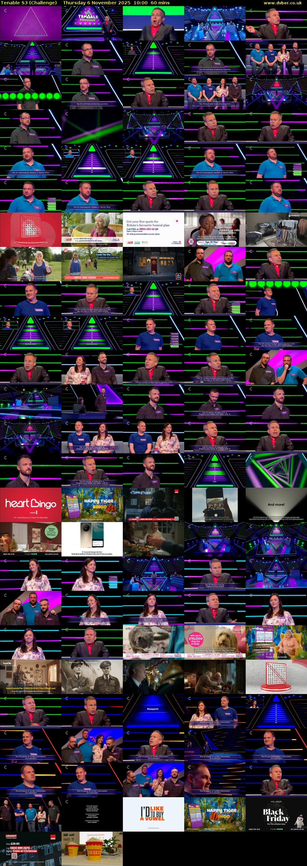 Tenable S3 (Challenge) Thursday 6 November 2025 10:00 - 11:00
