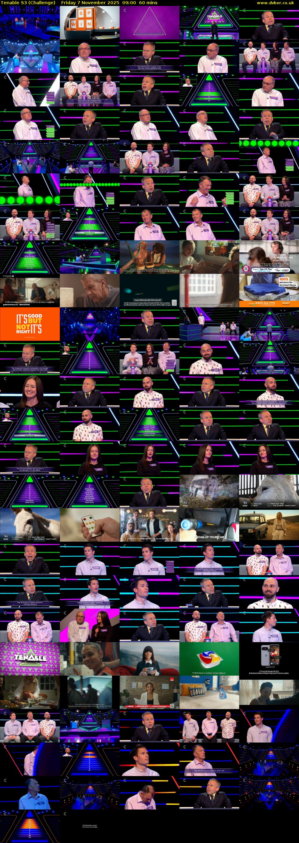 Tenable S3 (Challenge) Friday 7 November 2025 09:00 - 10:00