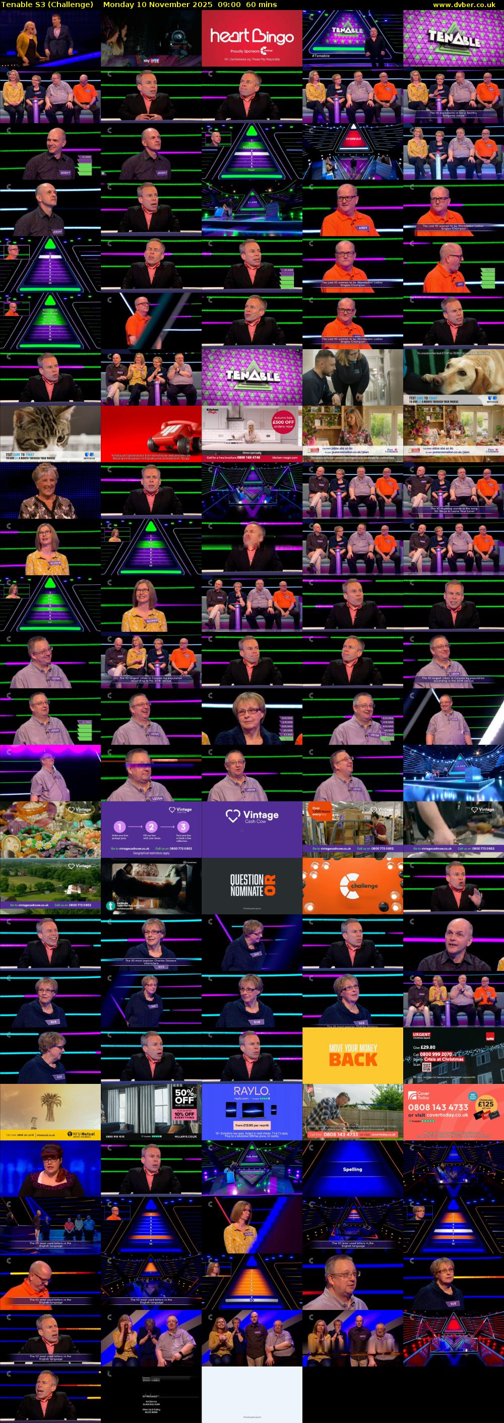 Tenable S3 (Challenge) Monday 10 November 2025 09:00 - 10:00