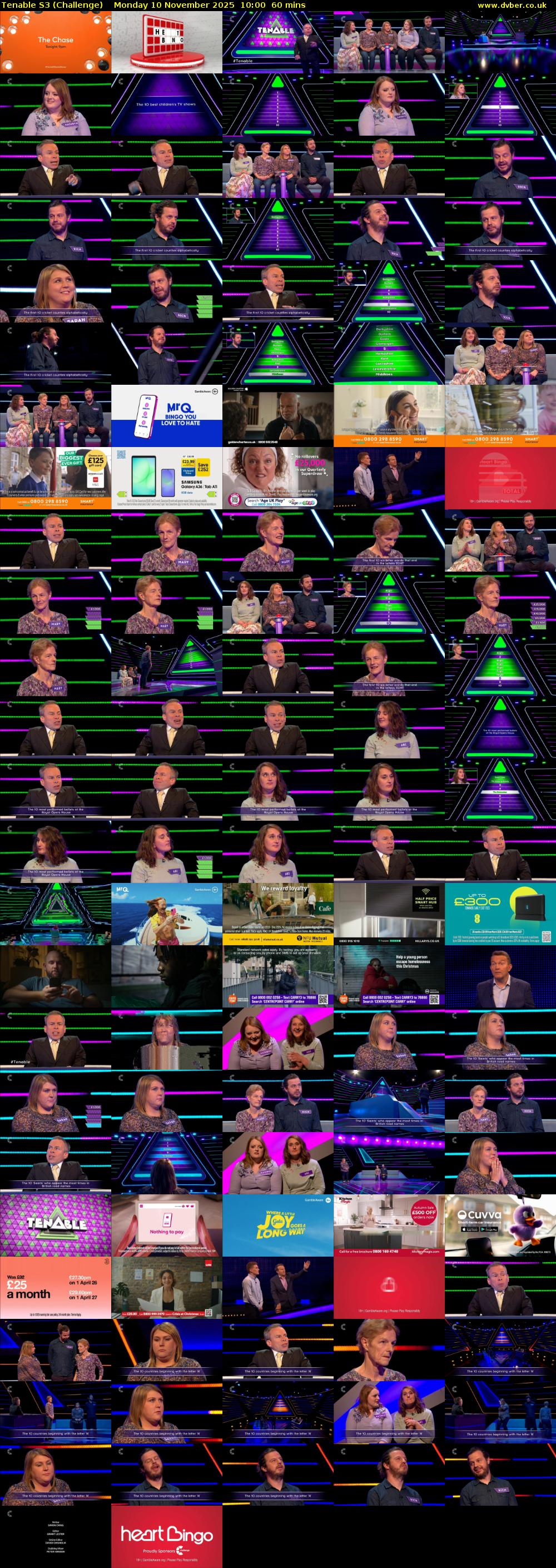 Tenable S3 (Challenge) Monday 10 November 2025 10:00 - 11:00