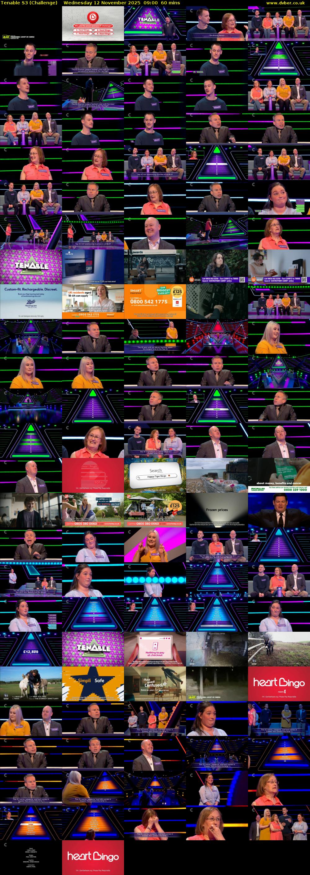 Tenable S3 (Challenge) Wednesday 12 November 2025 09:00 - 10:00