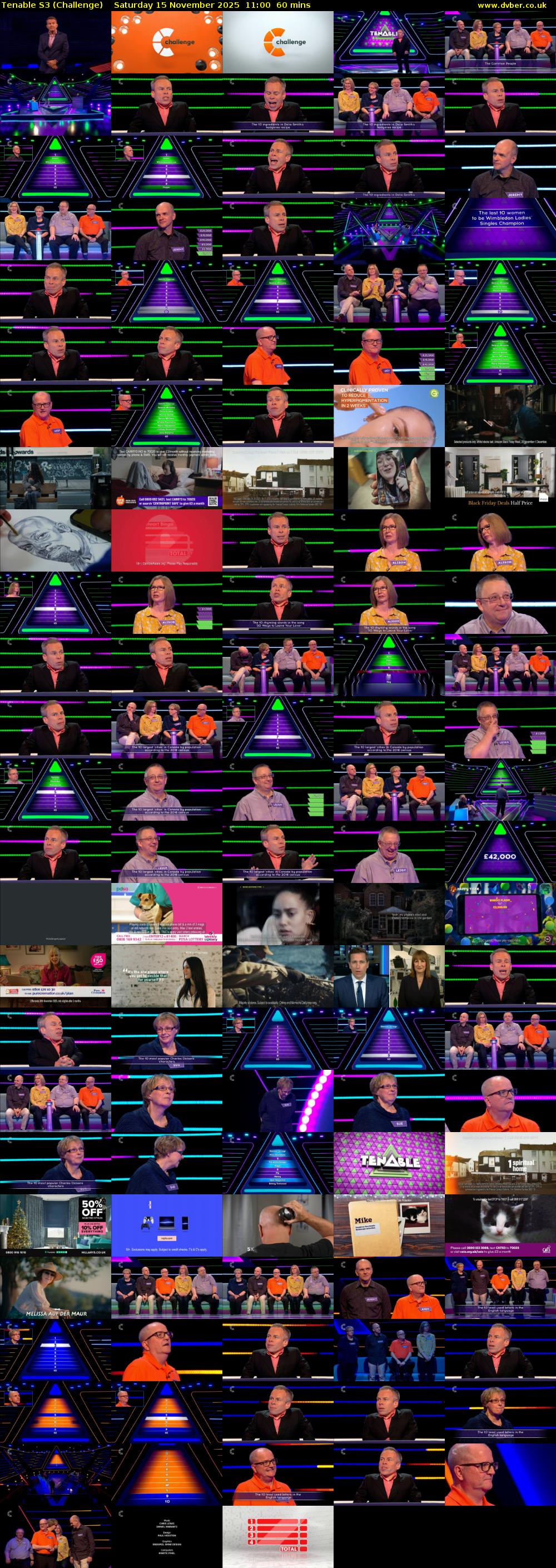 Tenable S3 (Challenge) Saturday 15 November 2025 11:00 - 12:00