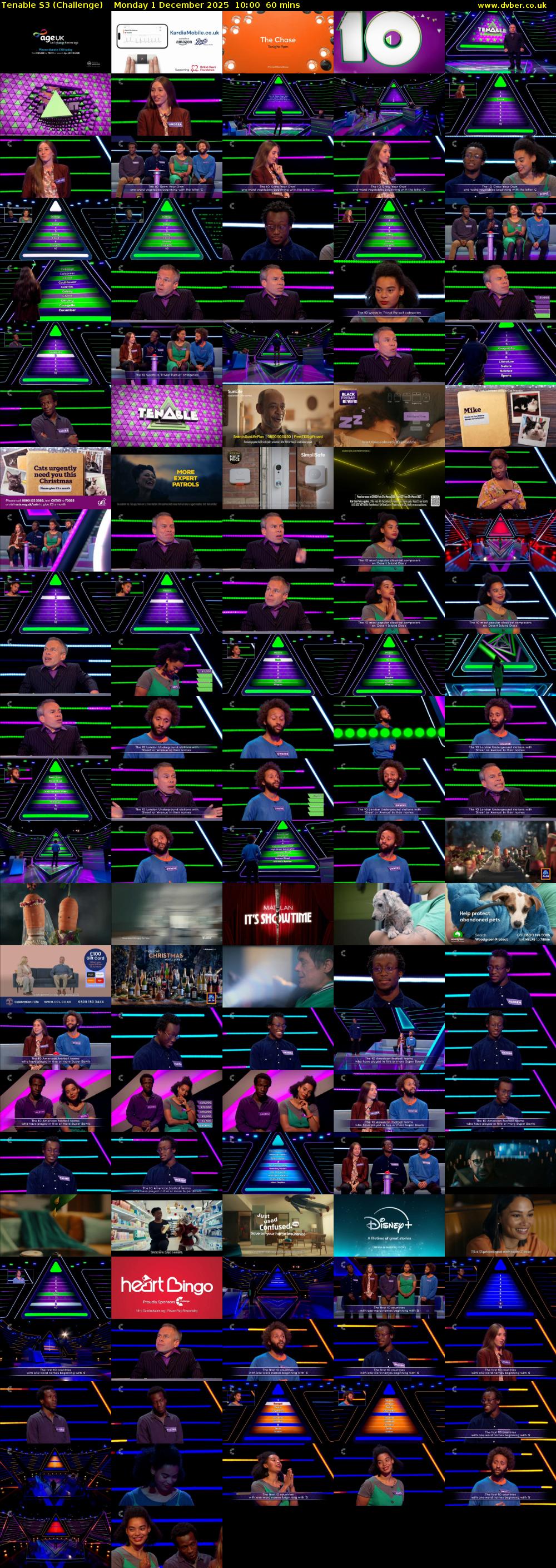 Tenable S3 (Challenge) Monday 1 December 2025 10:00 - 11:00