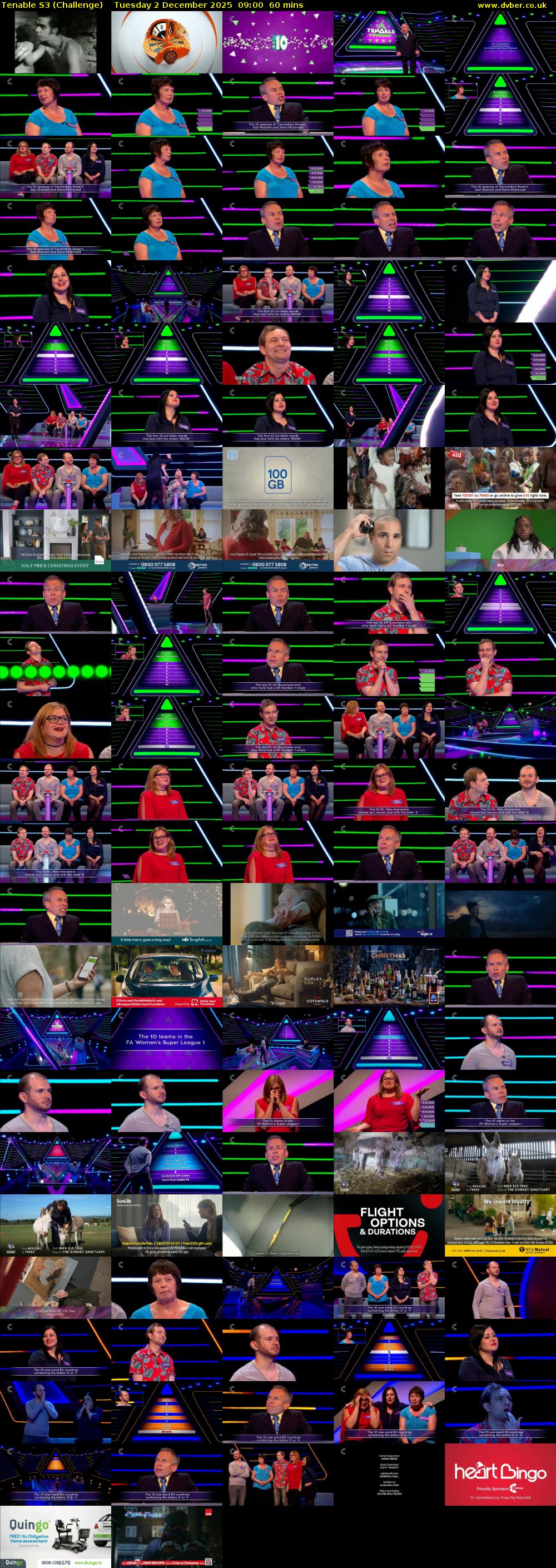 Tenable S3 (Challenge) Tuesday 2 December 2025 09:00 - 10:00