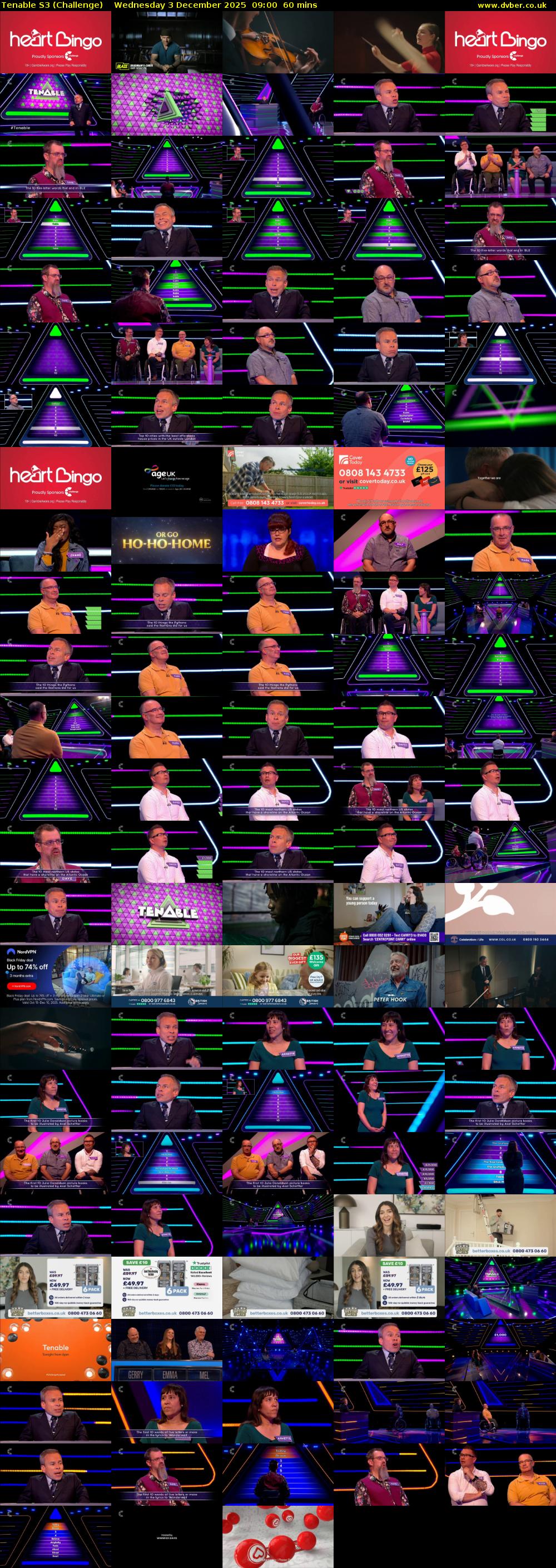 Tenable S3 (Challenge) Wednesday 3 December 2025 09:00 - 10:00