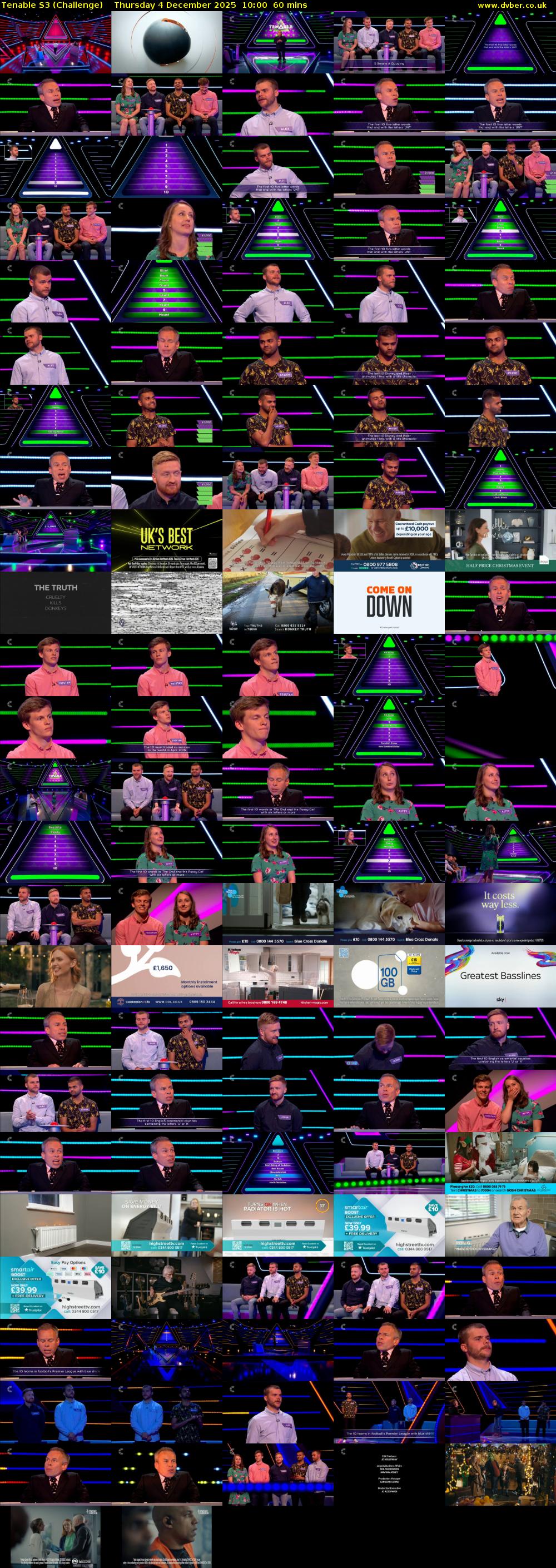 Tenable S3 (Challenge) Thursday 4 December 2025 10:00 - 11:00