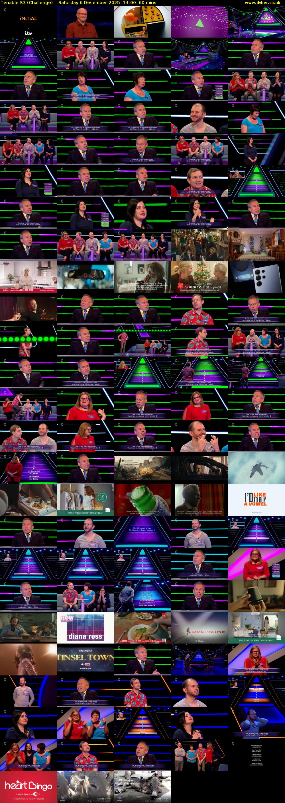 Tenable S3 (Challenge) Saturday 6 December 2025 14:00 - 15:00