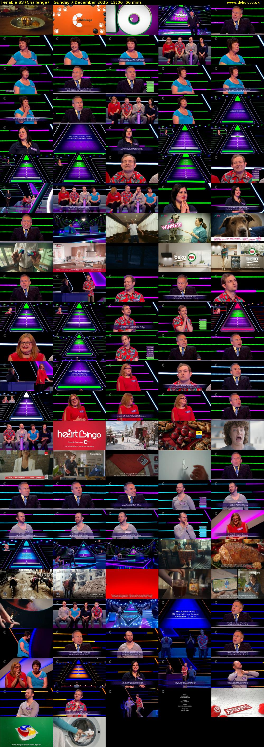 Tenable S3 (Challenge) Sunday 7 December 2025 12:00 - 13:00