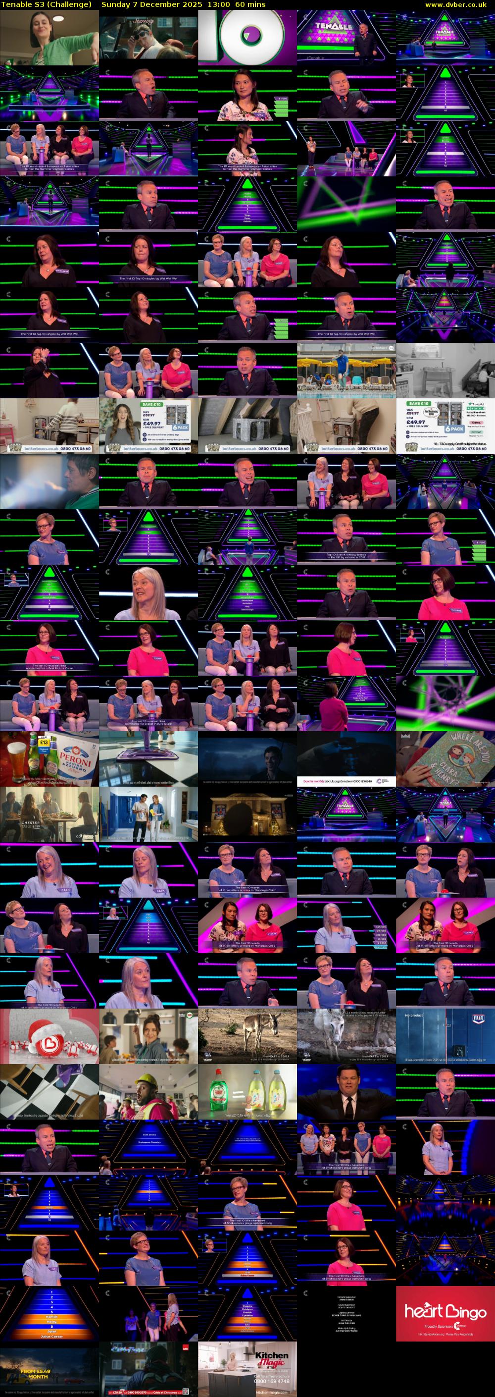 Tenable S3 (Challenge) Sunday 7 December 2025 13:00 - 14:00