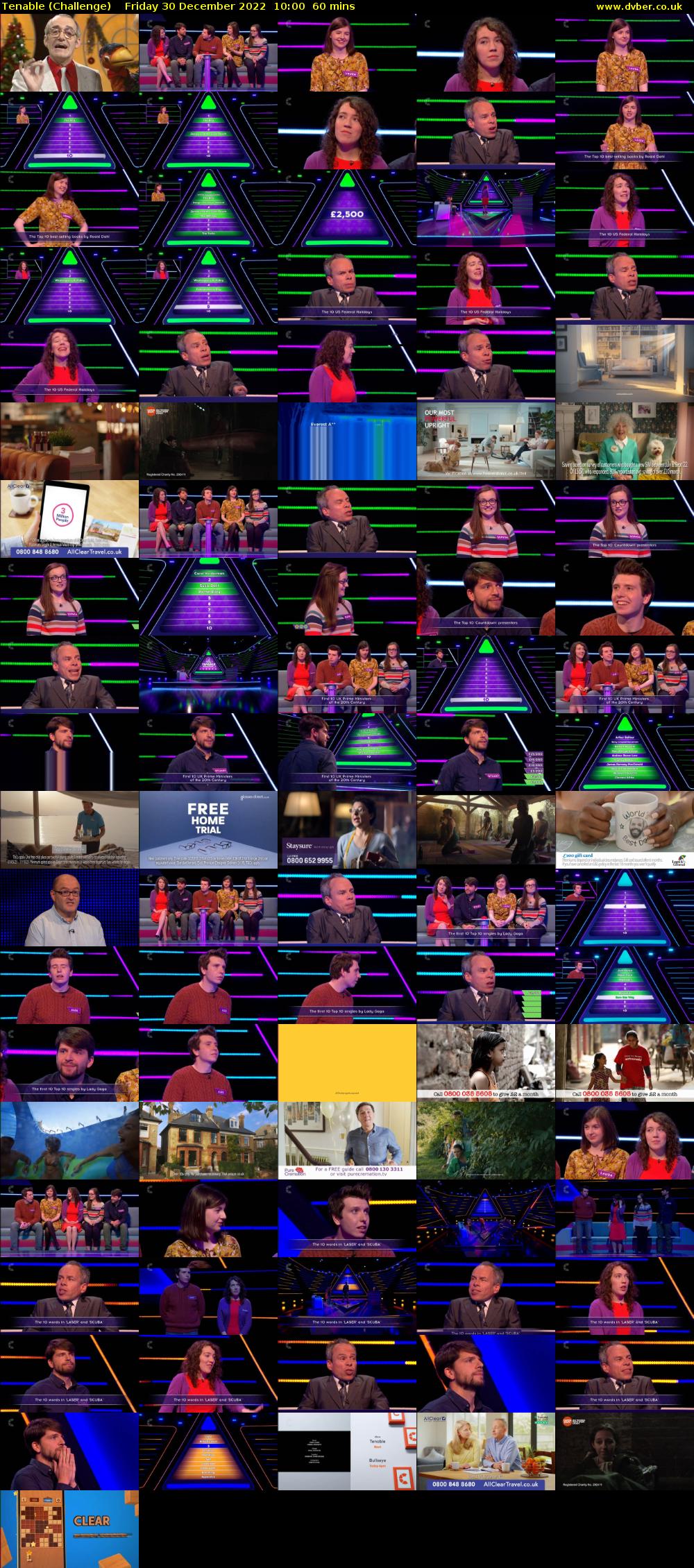 Tenable (Challenge) Friday 30 December 2022 10:00 - 11:00