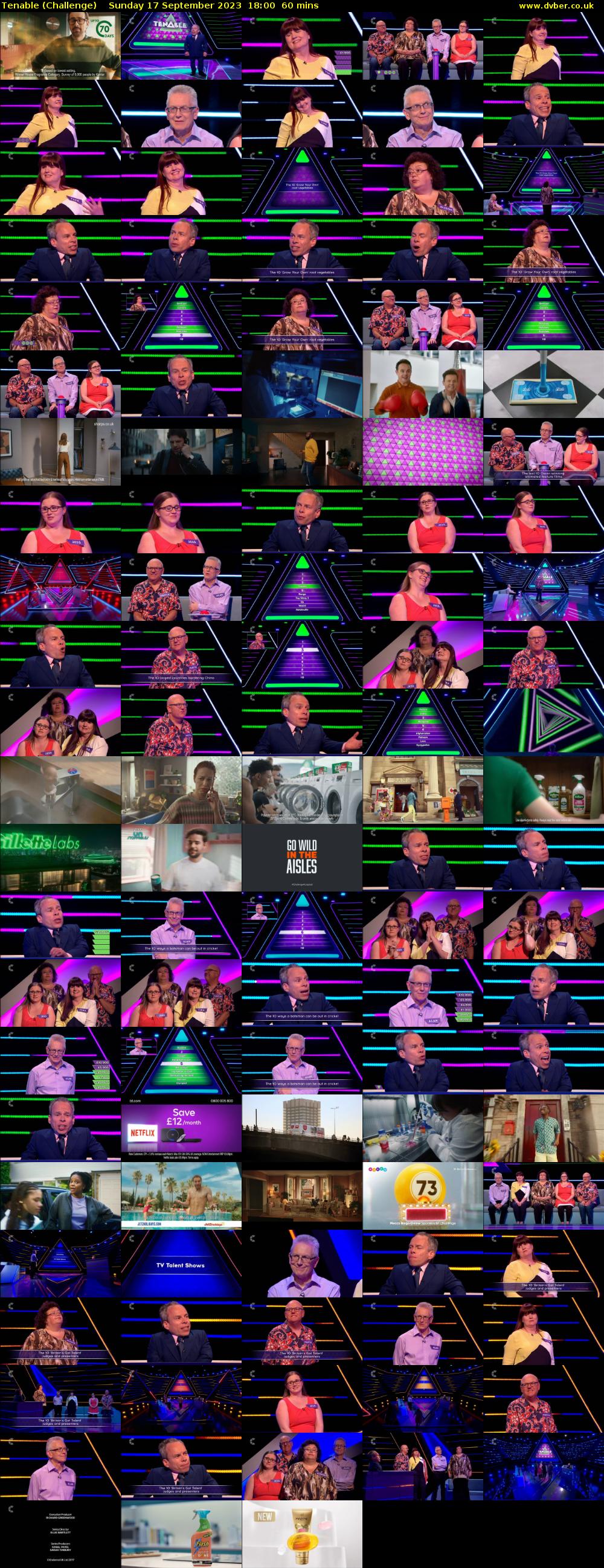 Tenable (Challenge) Sunday 17 September 2023 18:00 - 19:00