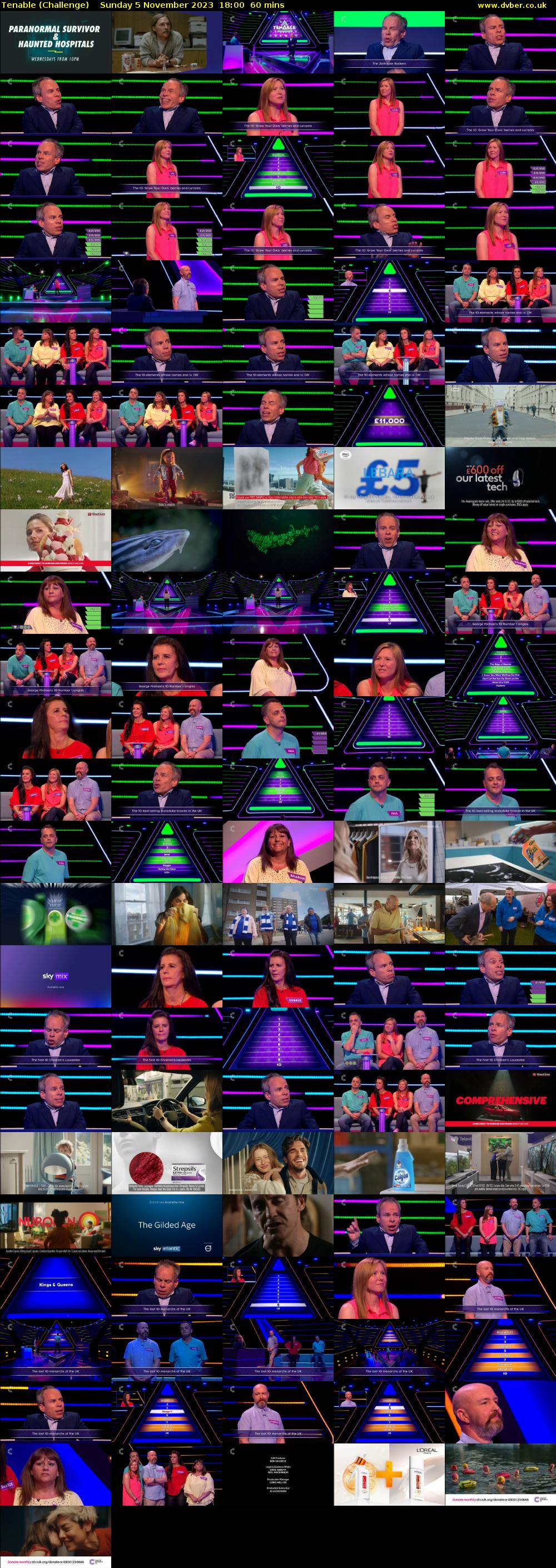 Tenable (Challenge) Sunday 5 November 2023 18:00 - 19:00