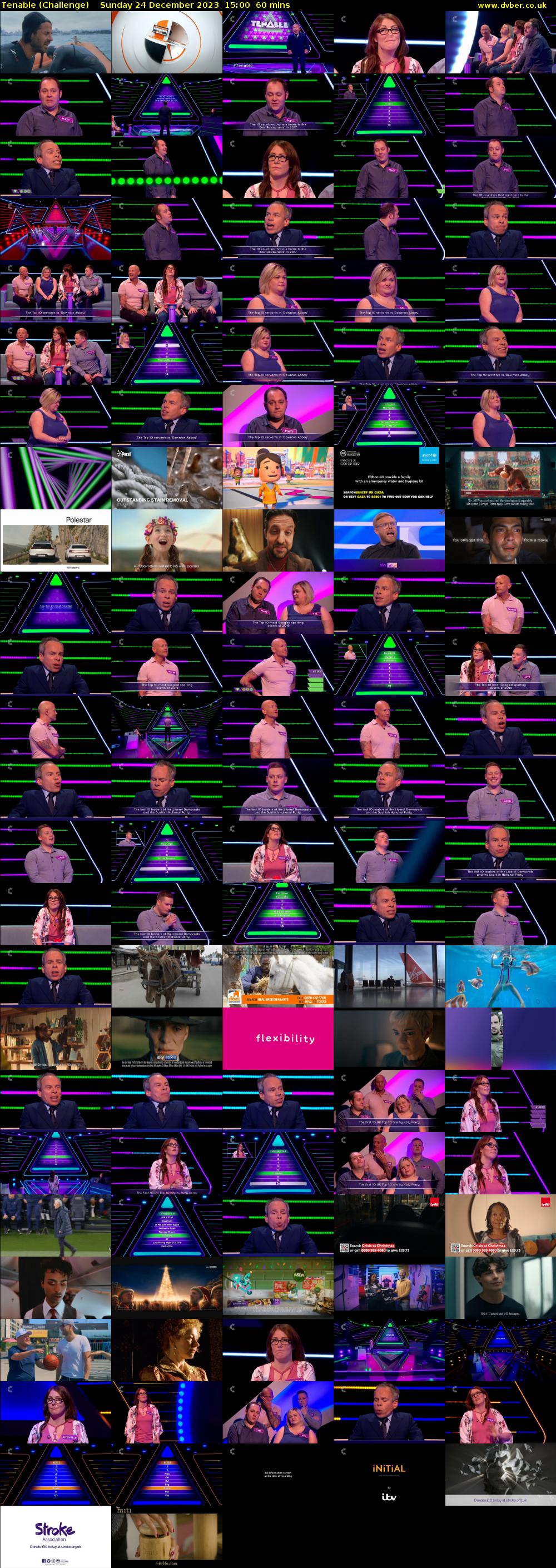 Tenable (Challenge) Sunday 24 December 2023 15:00 - 16:00