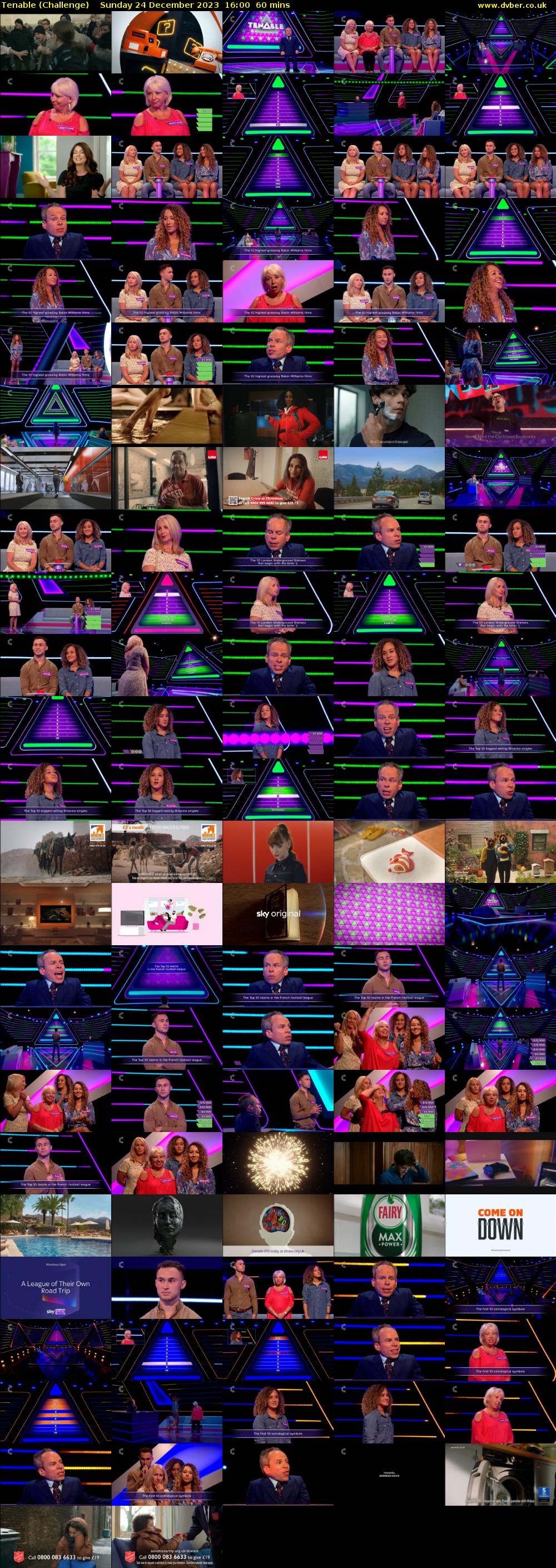 Tenable (Challenge) Sunday 24 December 2023 16:00 - 17:00