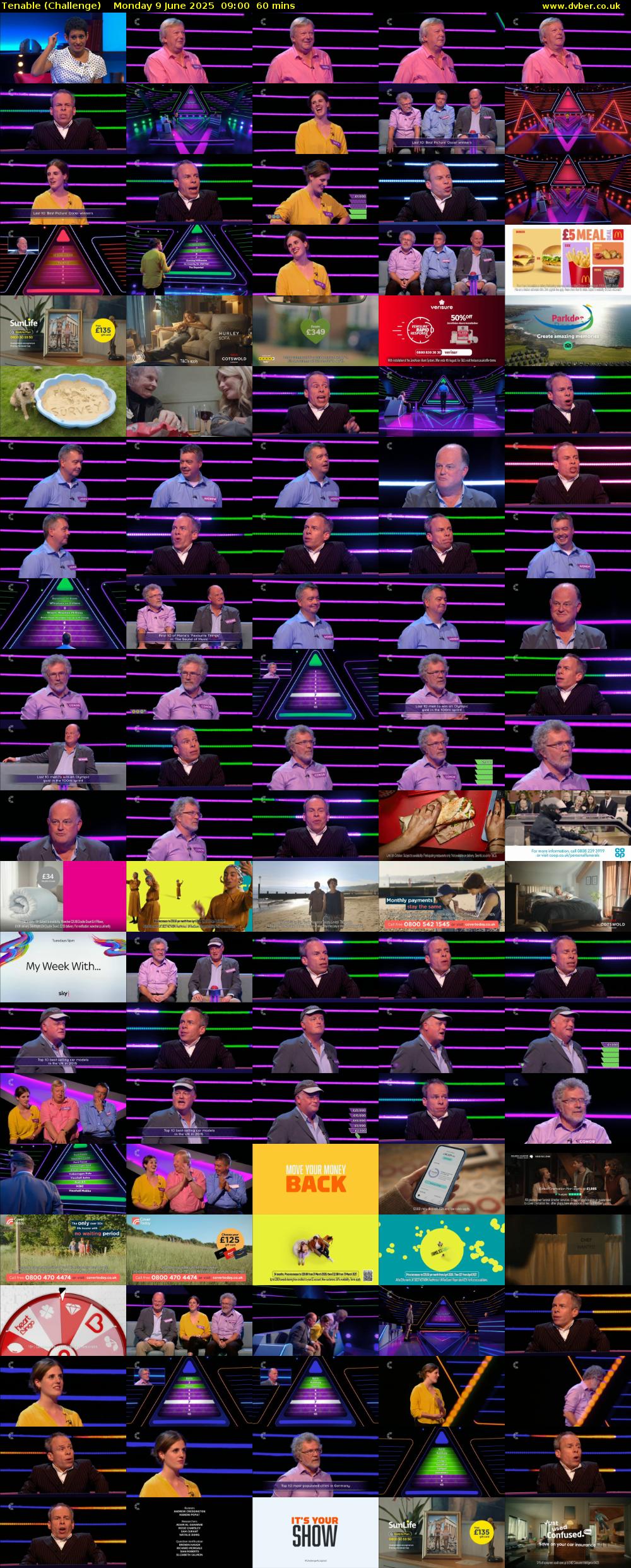 Tenable (Challenge) Monday 9 June 2025 09:00 - 10:00
