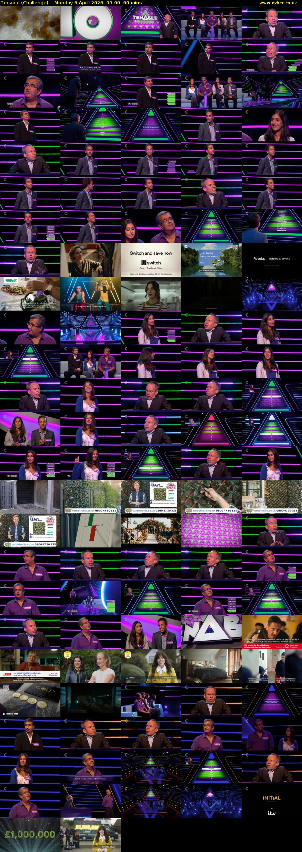 Tenable (Challenge) Monday 6 April 2026 09:00 - 10:00