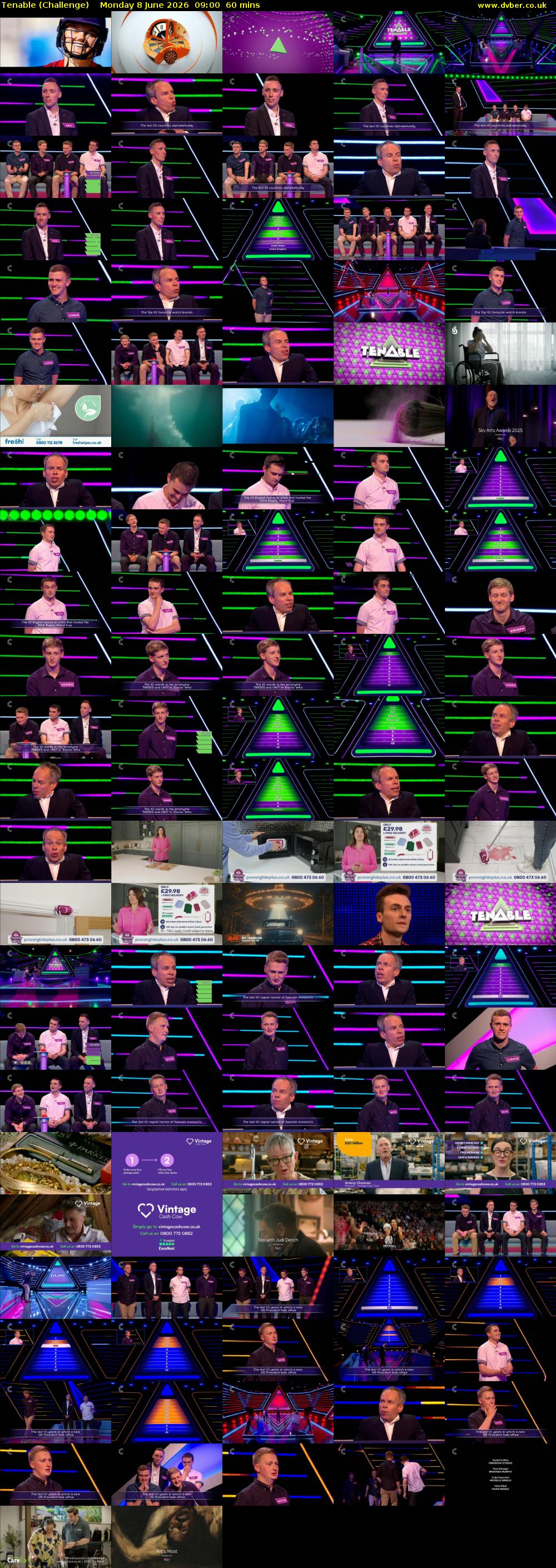 Tenable (Challenge) Monday 8 June 2026 09:00 - 10:00