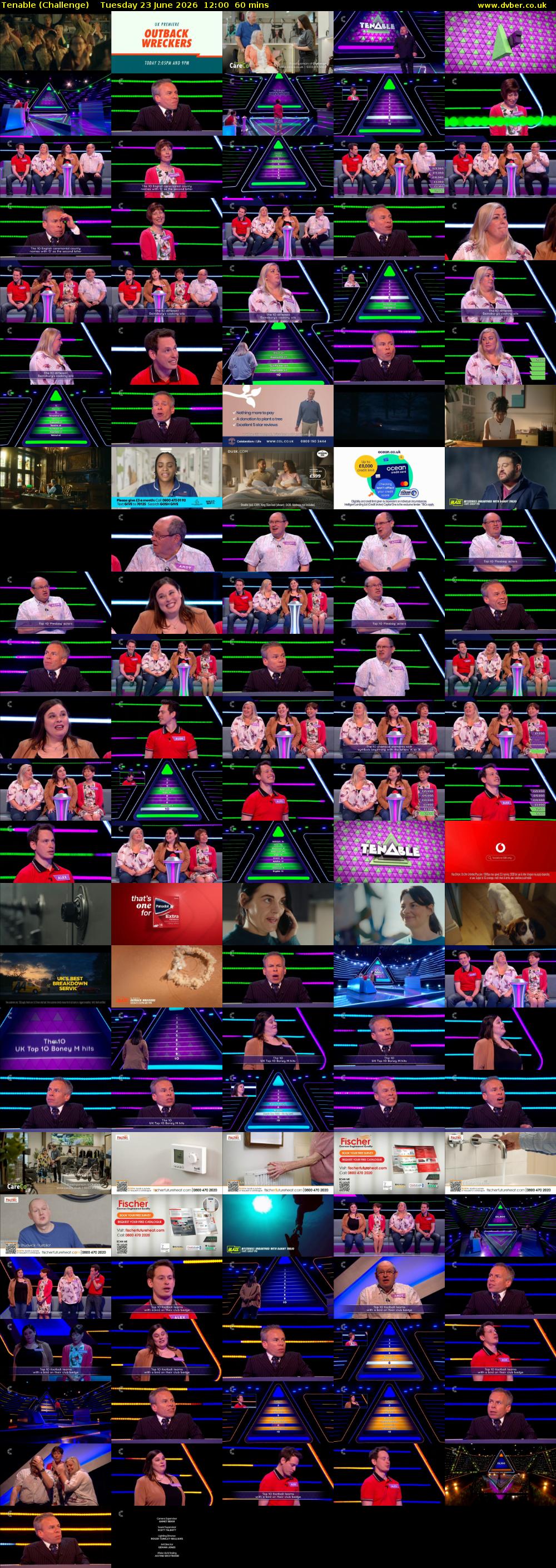Tenable (Challenge) Tuesday 23 June 2026 12:00 - 13:00