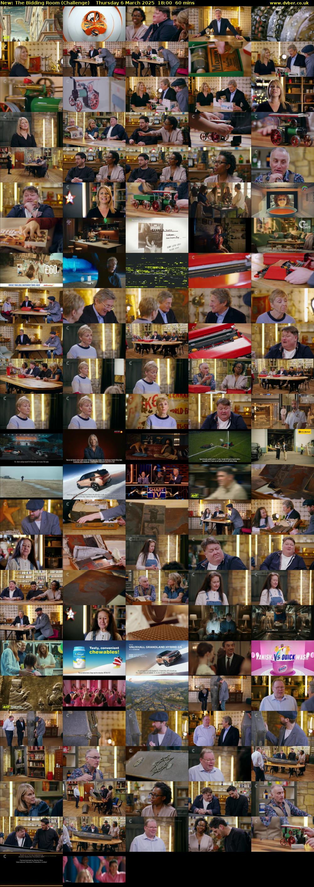 The Bidding Room (Challenge) Thursday 6 March 2025 18:00 - 19:00