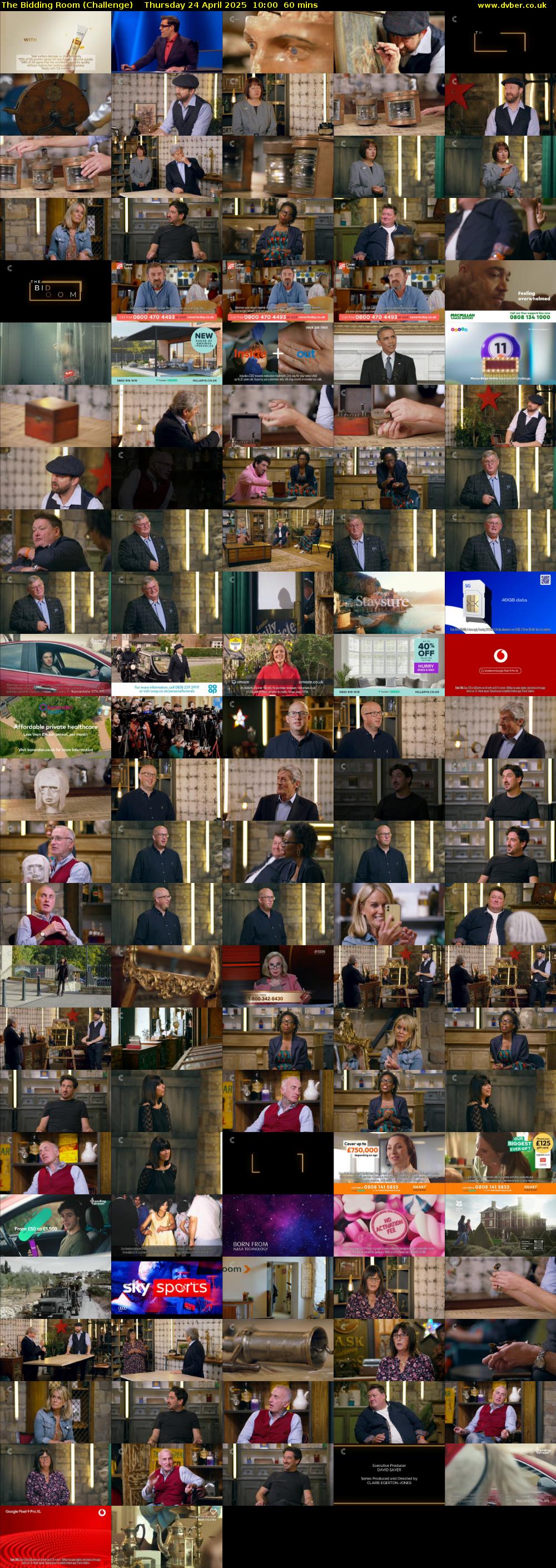 The Bidding Room (Challenge) Thursday 24 April 2025 10:00 - 11:00