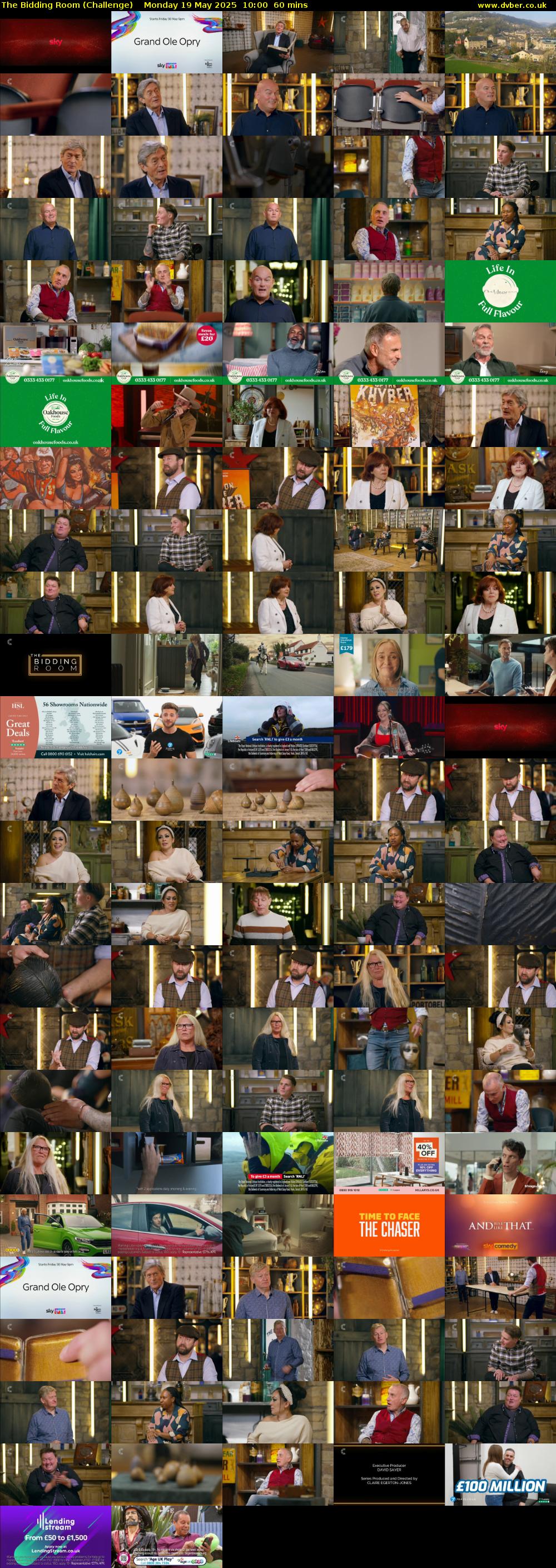 The Bidding Room (Challenge) Monday 19 May 2025 10:00 - 11:00
