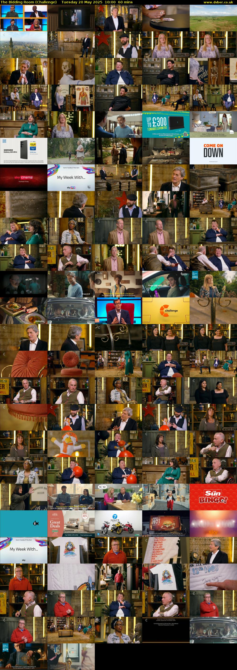 The Bidding Room (Challenge) Tuesday 20 May 2025 10:00 - 11:00
