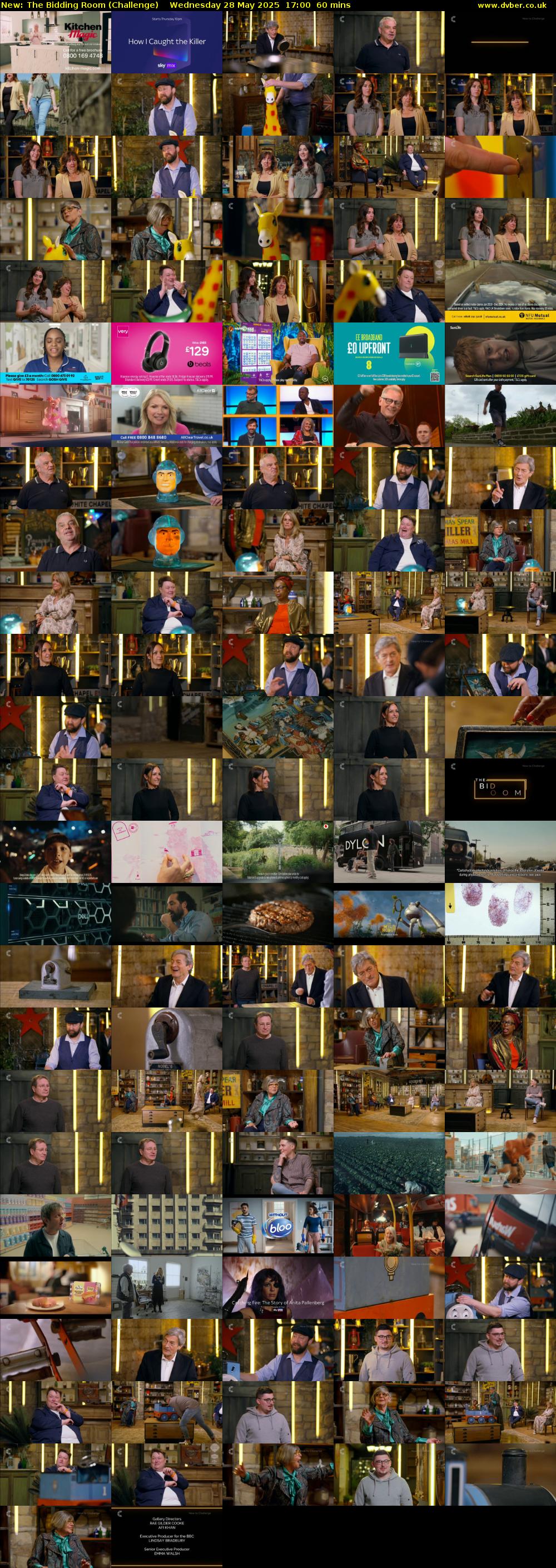 The Bidding Room (Challenge) Wednesday 28 May 2025 17:00 - 18:00