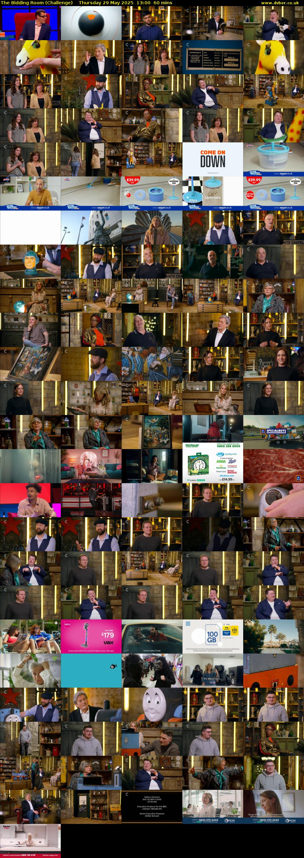 The Bidding Room (Challenge) Thursday 29 May 2025 13:00 - 14:00