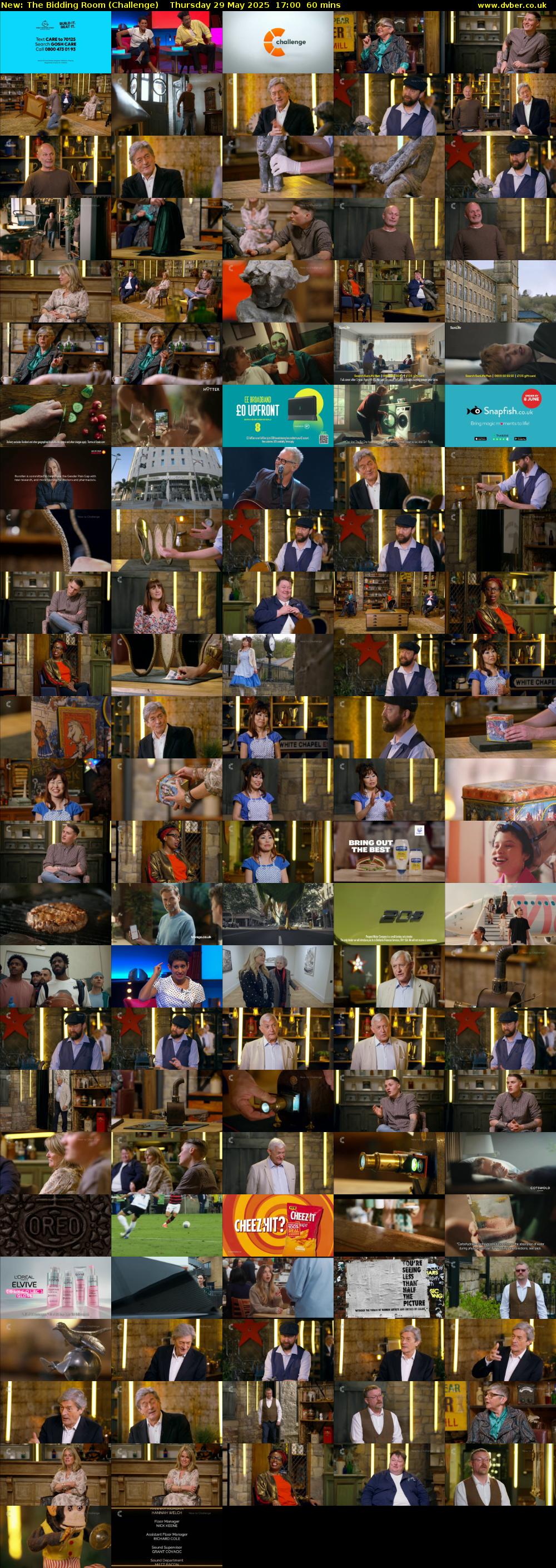 The Bidding Room (Challenge) Thursday 29 May 2025 17:00 - 18:00