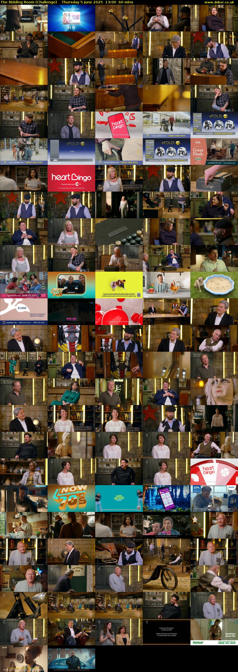 The Bidding Room (Challenge) Thursday 5 June 2025 13:00 - 14:00