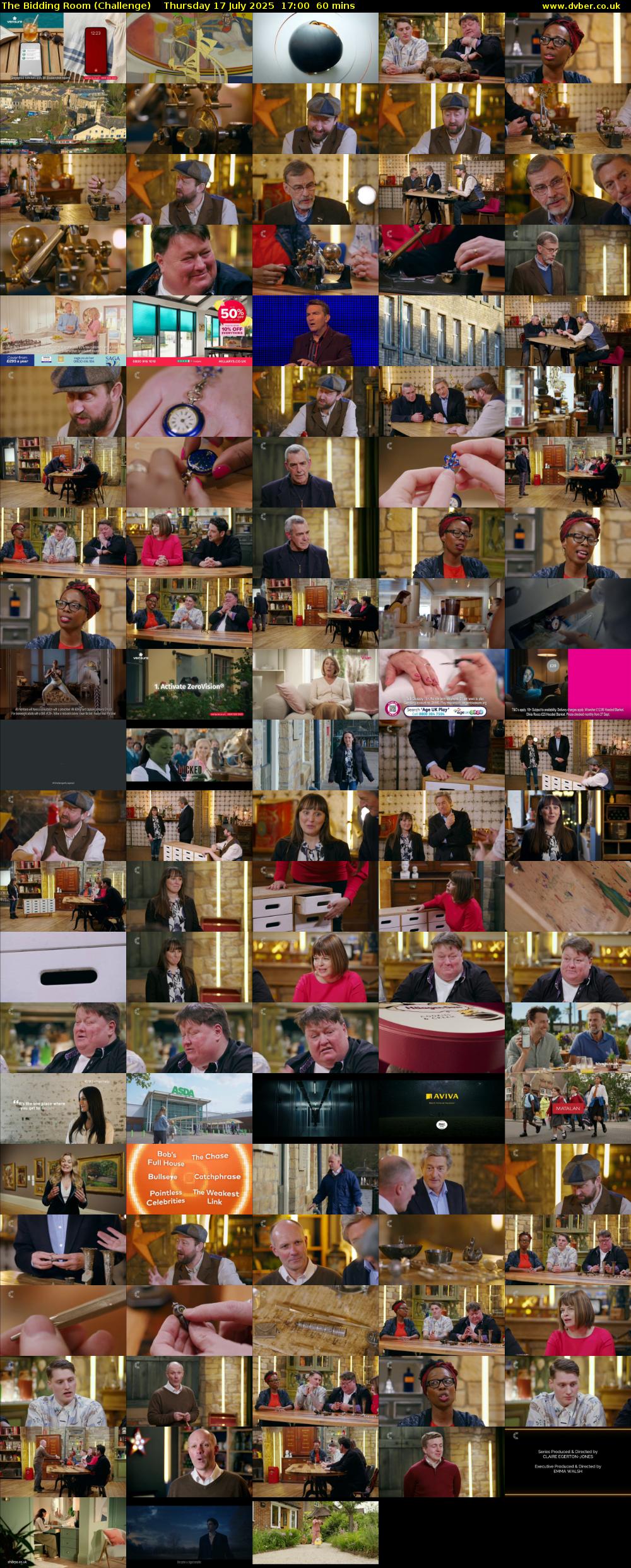 The Bidding Room (Challenge) Thursday 17 July 2025 17:00 - 18:00