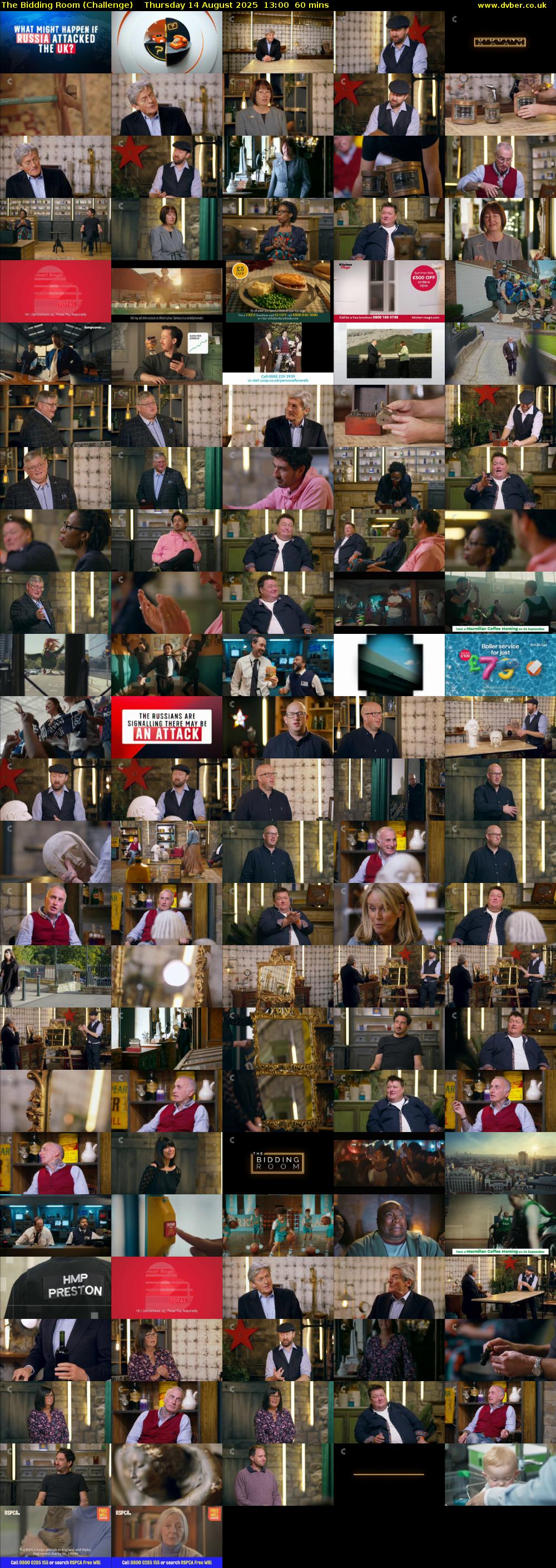 The Bidding Room (Challenge) Thursday 14 August 2025 13:00 - 14:00