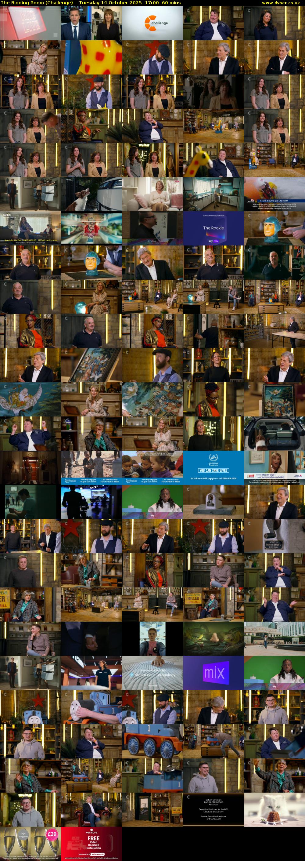 The Bidding Room (Challenge) Tuesday 14 October 2025 17:00 - 18:00