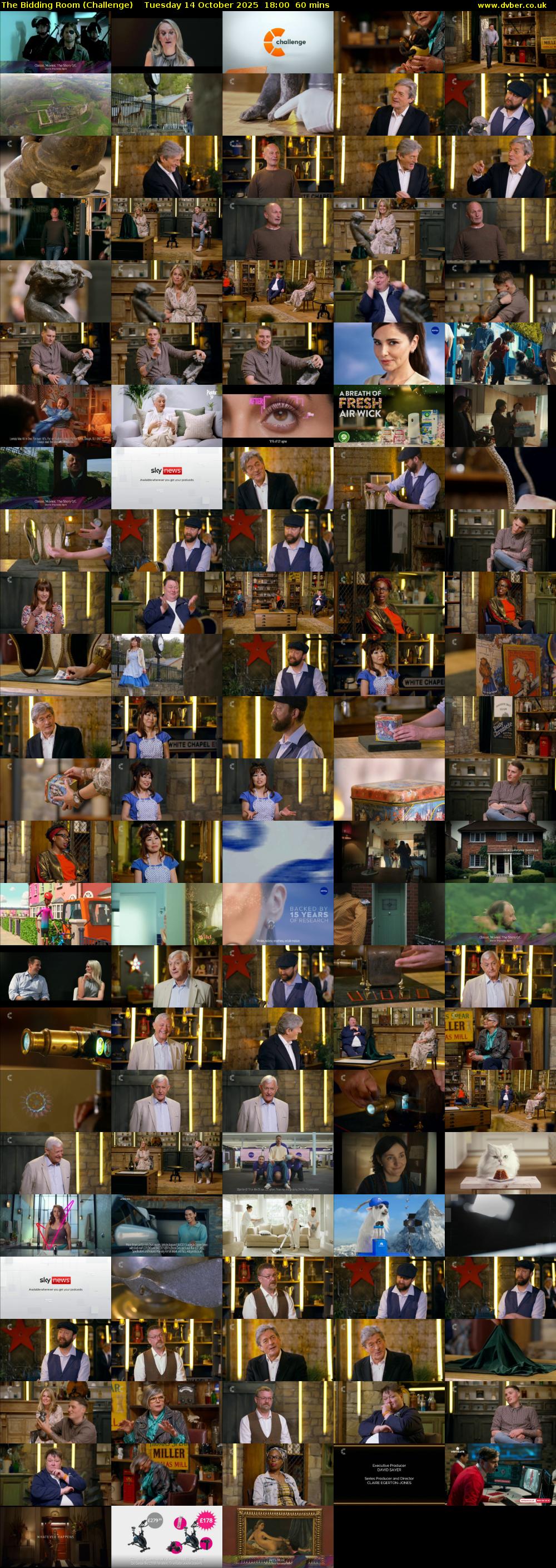 The Bidding Room (Challenge) Tuesday 14 October 2025 18:00 - 19:00