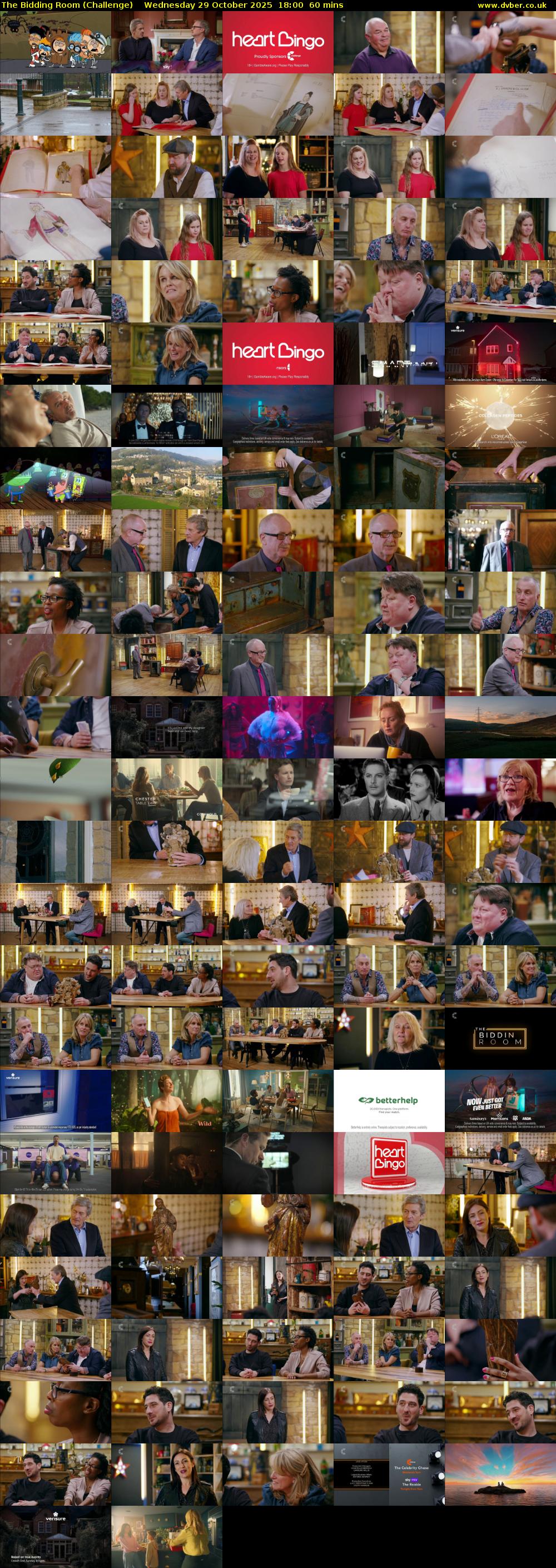 The Bidding Room (Challenge) Wednesday 29 October 2025 18:00 - 19:00