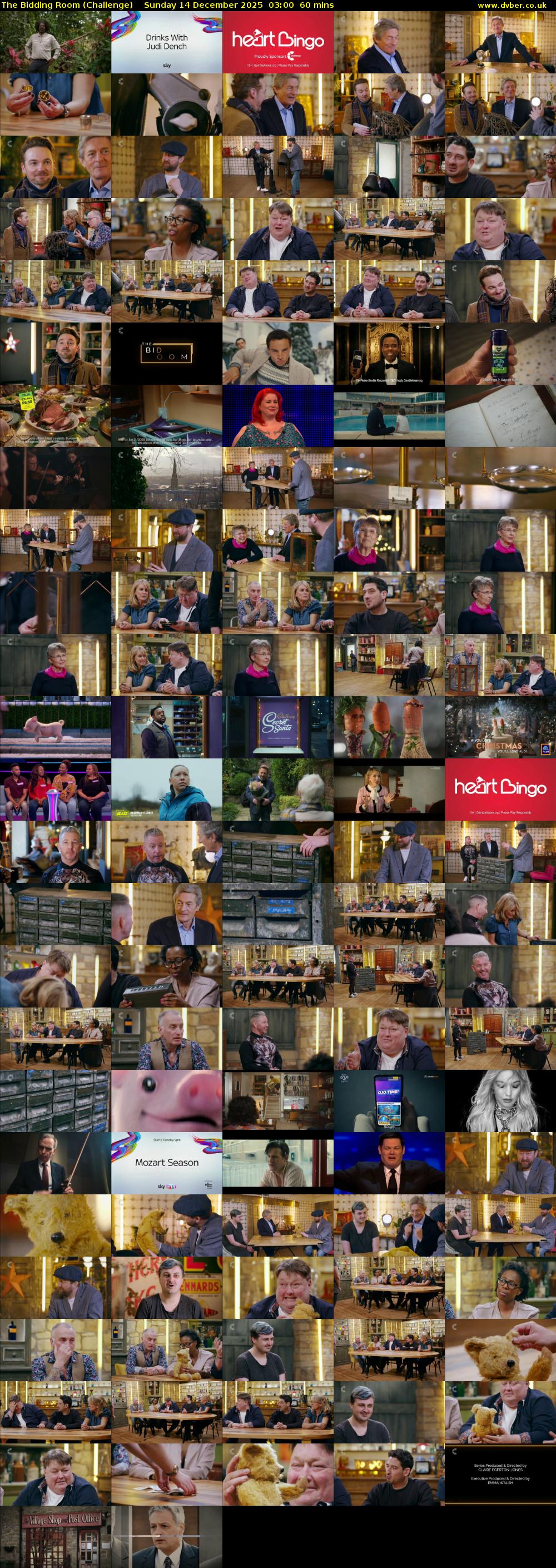The Bidding Room (Challenge) Sunday 14 December 2025 03:00 - 04:00