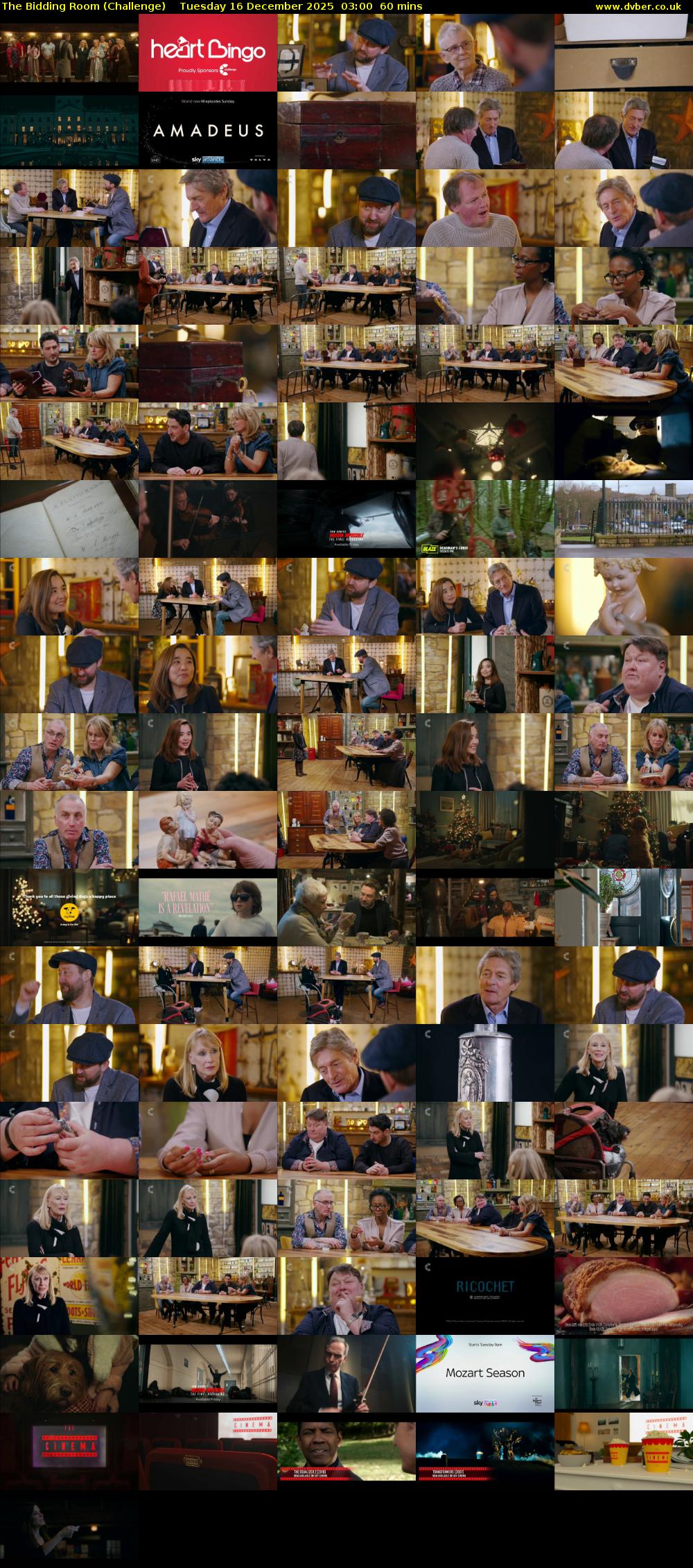 The Bidding Room (Challenge) Tuesday 16 December 2025 03:00 - 04:00